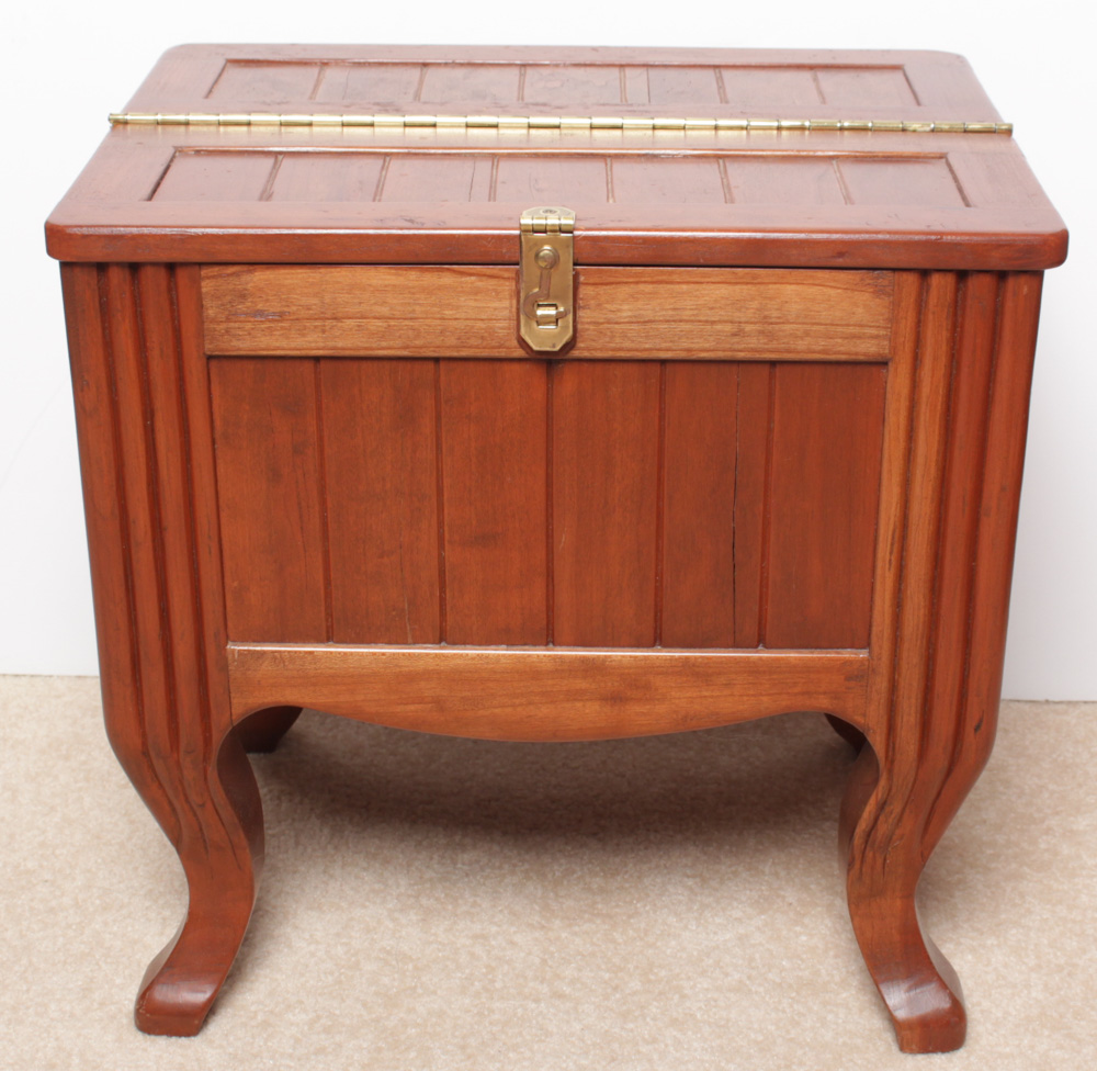 Vintage Display Shelf, Cabinet, and Shoe Shine Box
