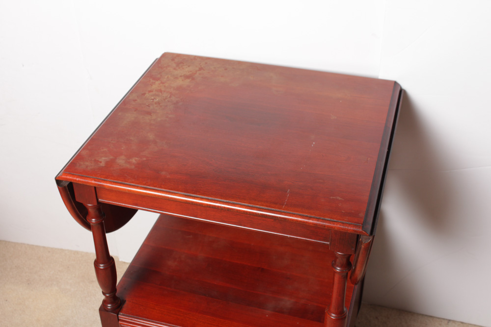 Vintage Display Shelf, Cabinet, and Shoe Shine Box