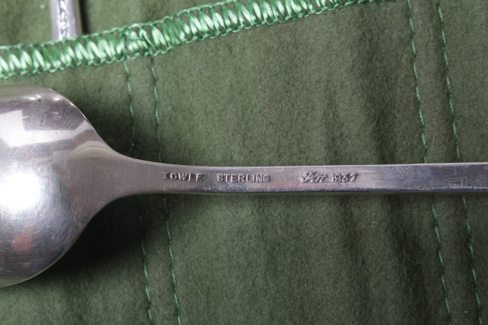 Towle Sterling Silver "Rambling Rose" Silverware Collection