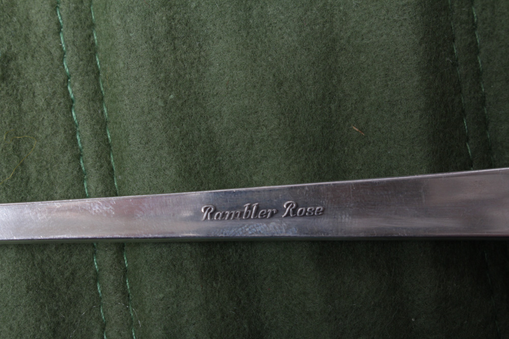 Towle Sterling Silver "Rambling Rose" Silverware Collection