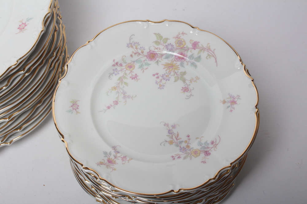 Vintage Hutschenreuther Selb "Afton" Bavarian China Service for Twelve