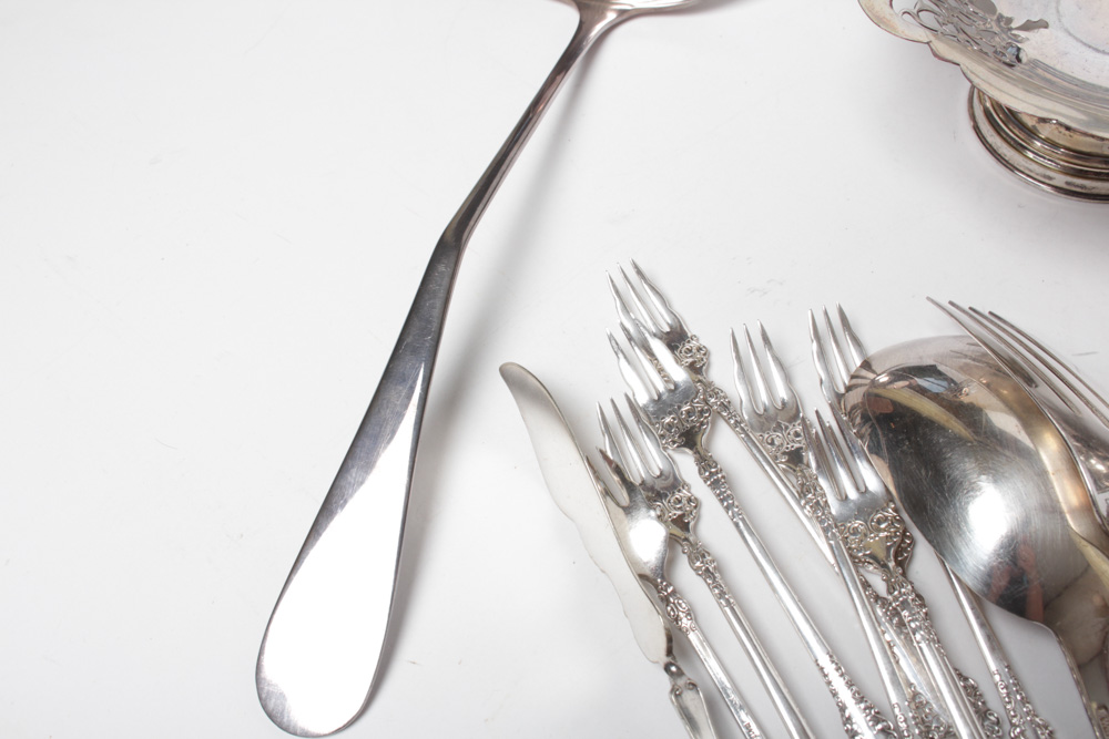 Silver Plate Assortment Featuring Reed & Barton, William Rogers, Sheffield and More