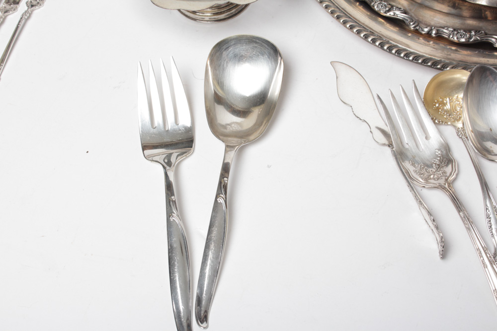 Silver Plate Assortment Featuring Reed & Barton, William Rogers, Sheffield and More