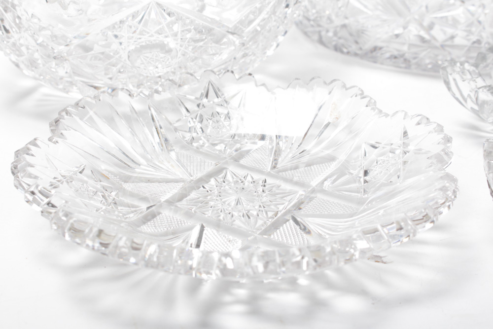 American Brilliant Period Bowls