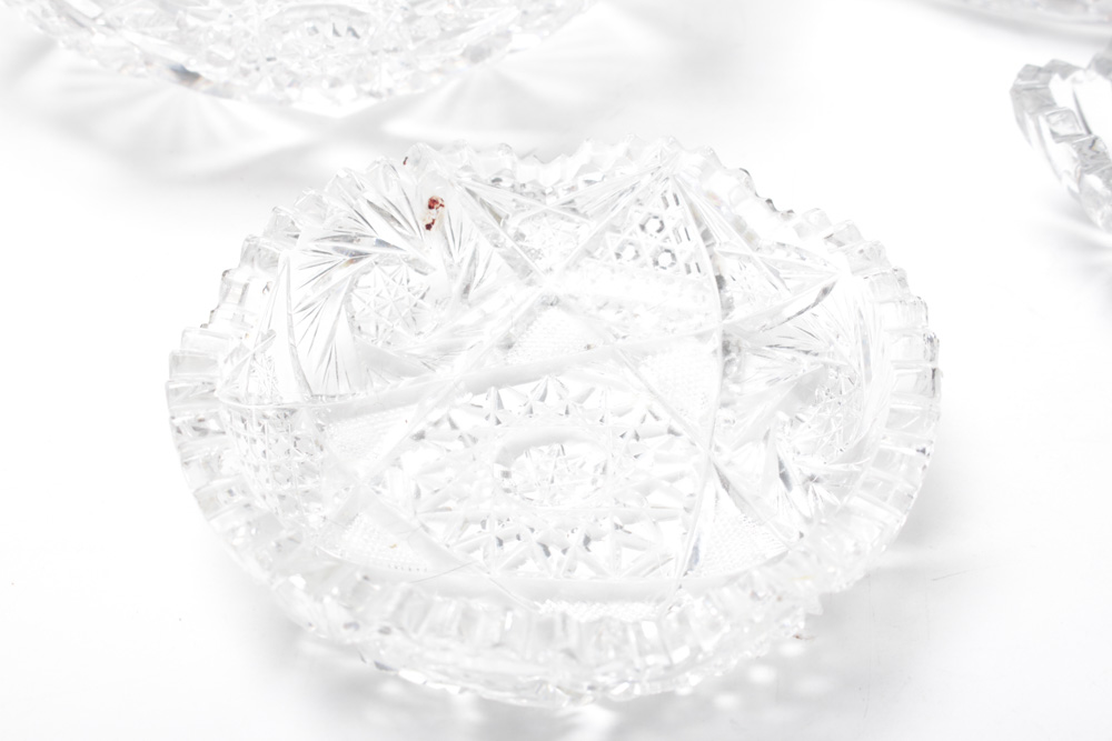 American Brilliant Period Bowls