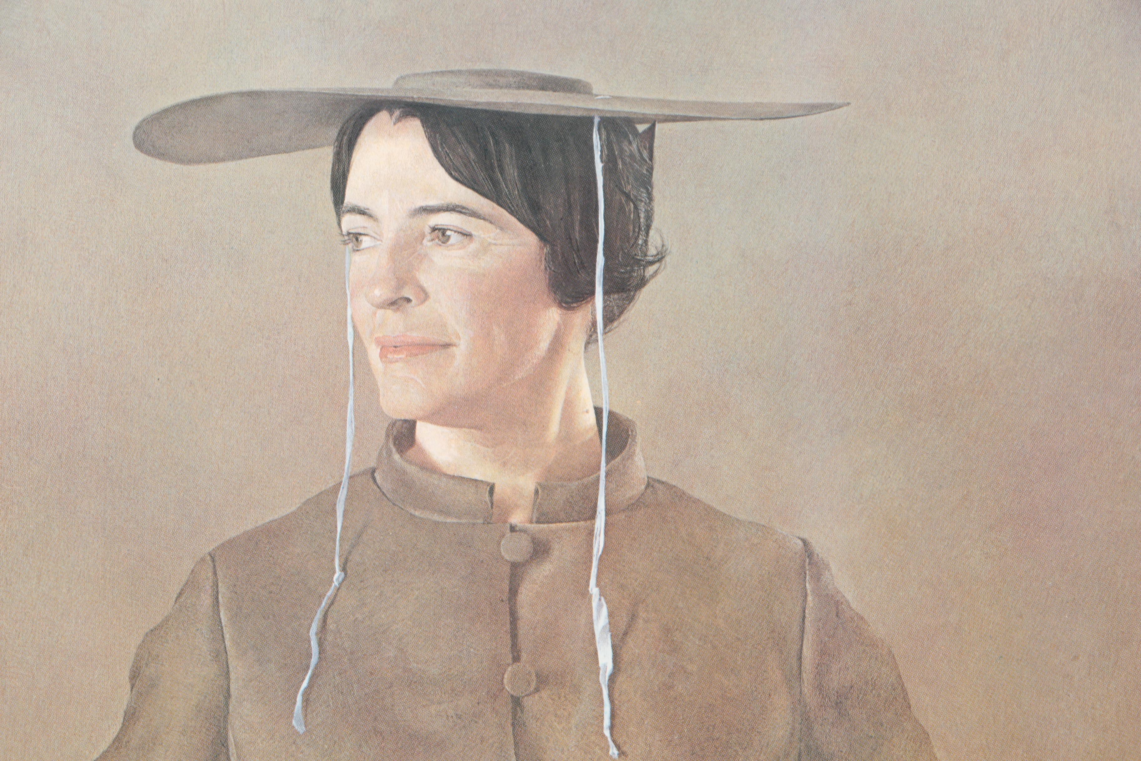 After Andrew Wyeth Offset Lithograph "The Pikes", "Maga's Daughter" and "Weatherside"