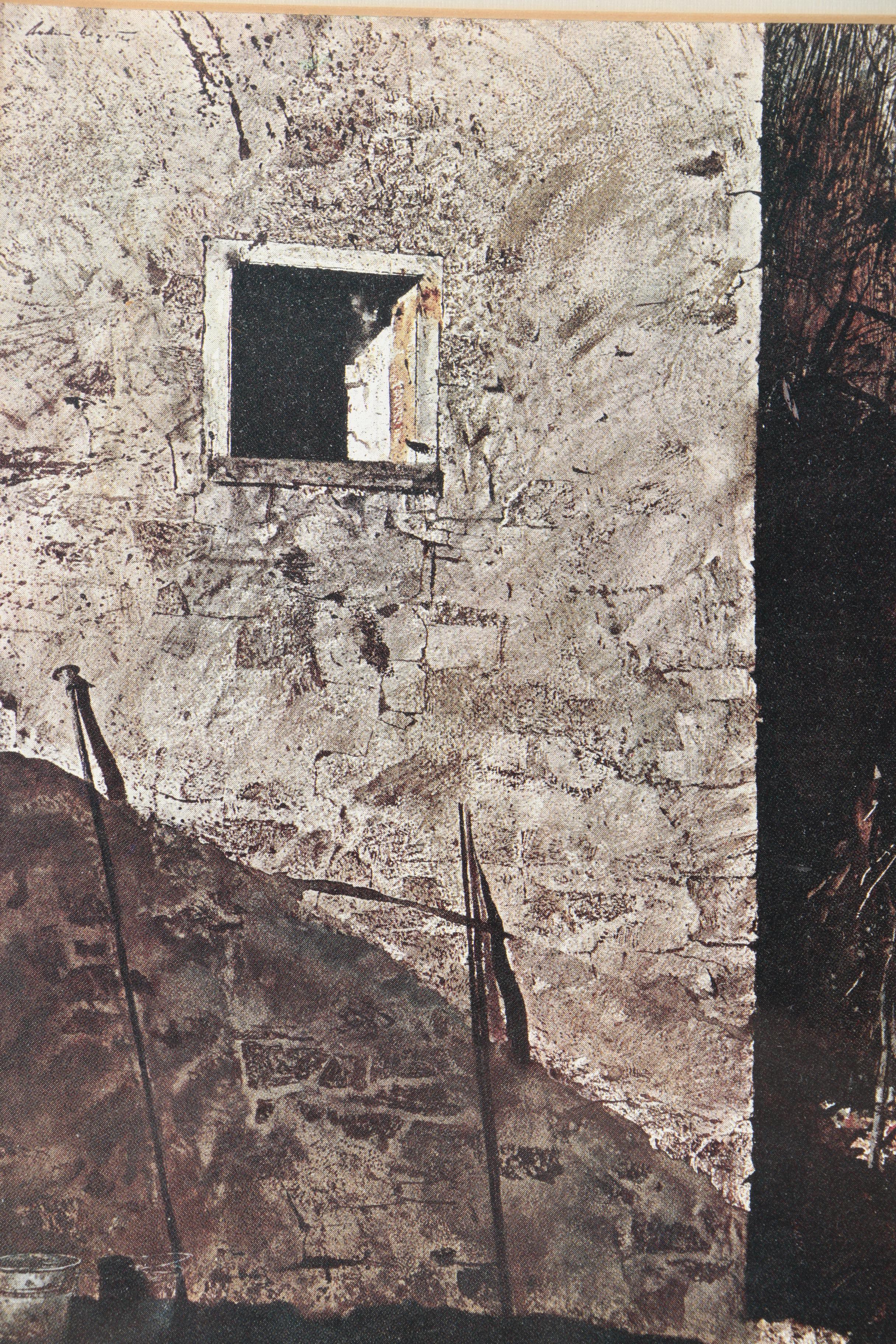 After Andrew Wyeth Offset Lithograph "The Pikes", "Maga's Daughter" and "Weatherside"