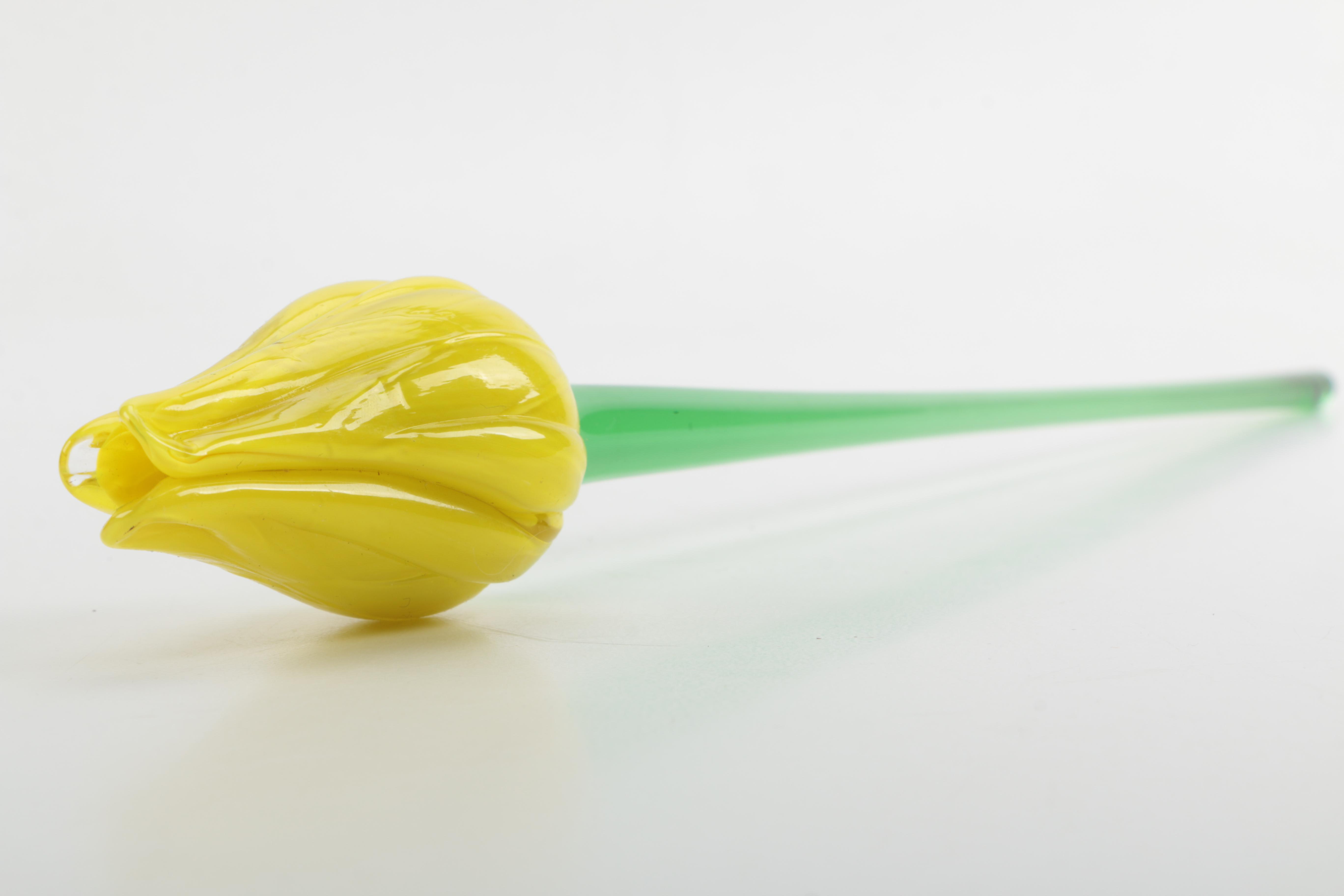 Hand-blown Glass Flowers