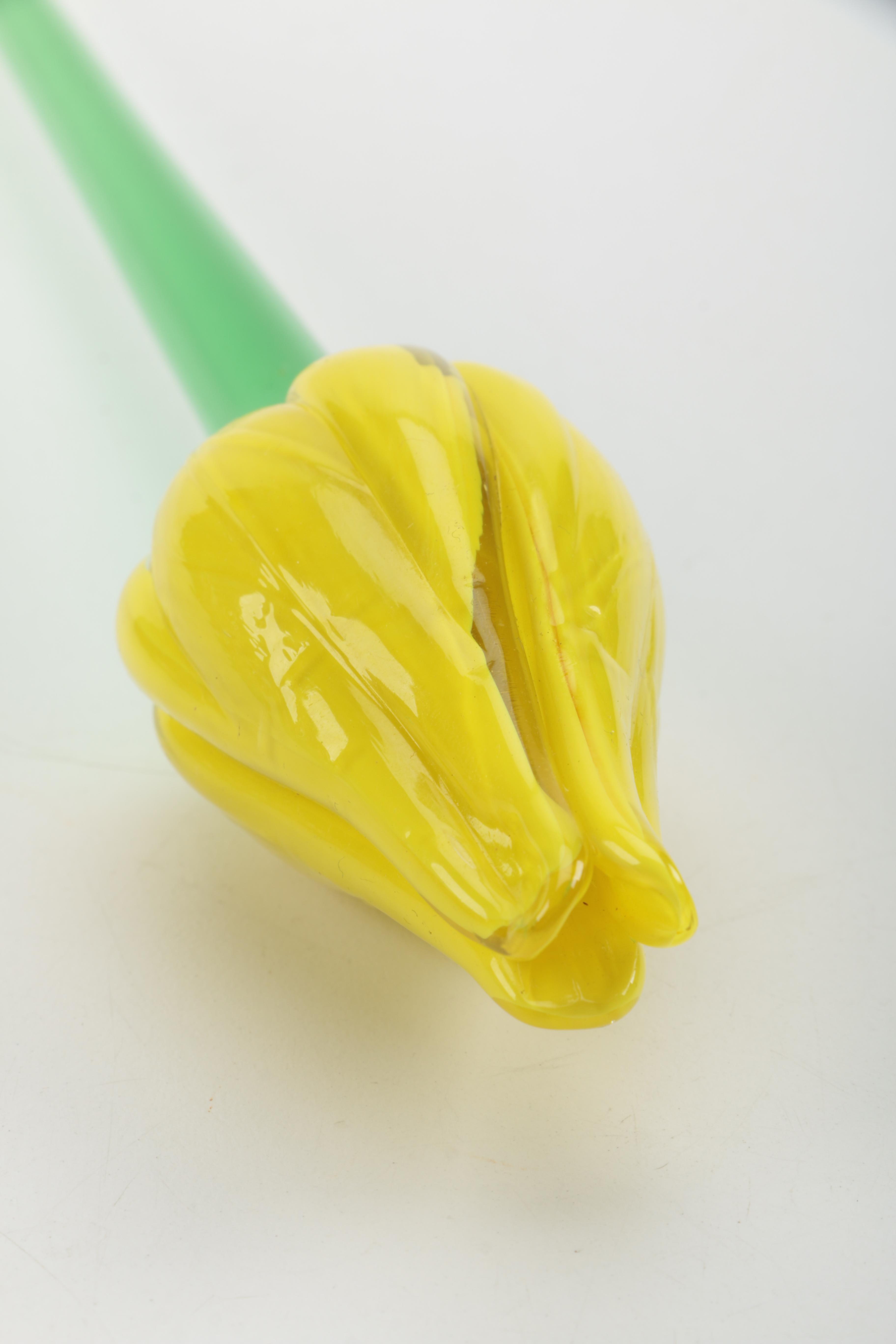 Hand-blown Glass Flowers