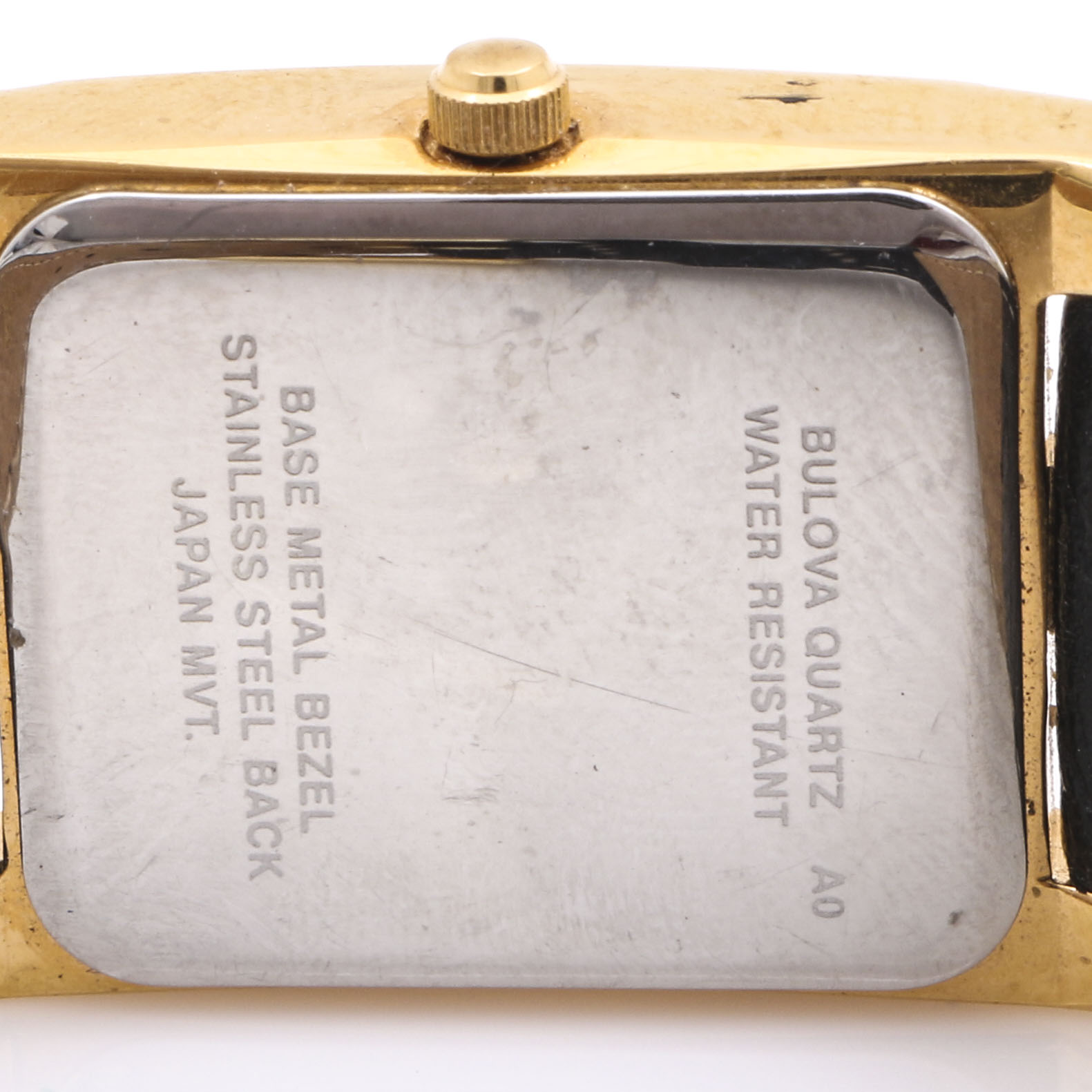 Pair of Christian Dior and Bulova Stainless Steel and Gold Tone Watches