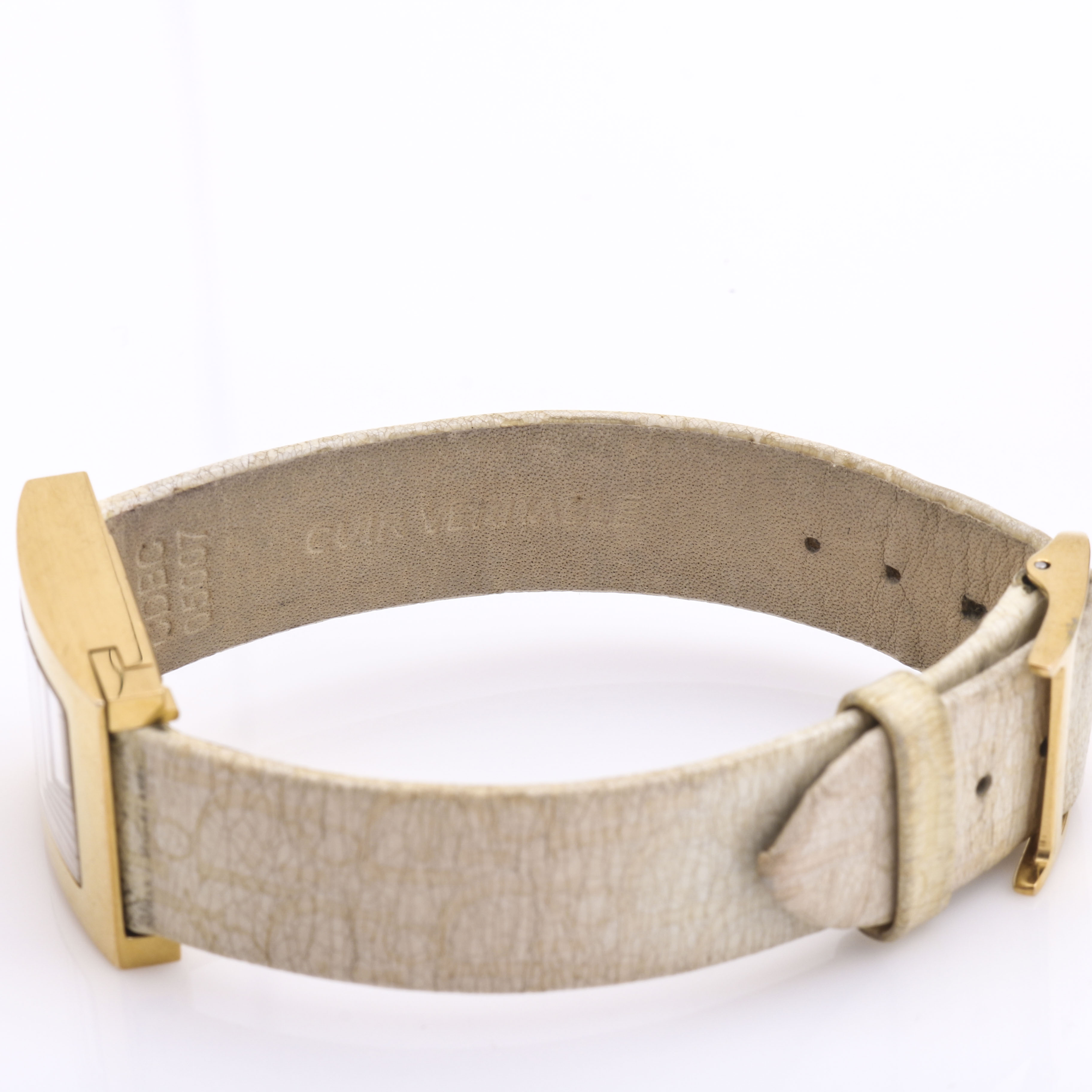 Pair of Christian Dior and Bulova Stainless Steel and Gold Tone Watches