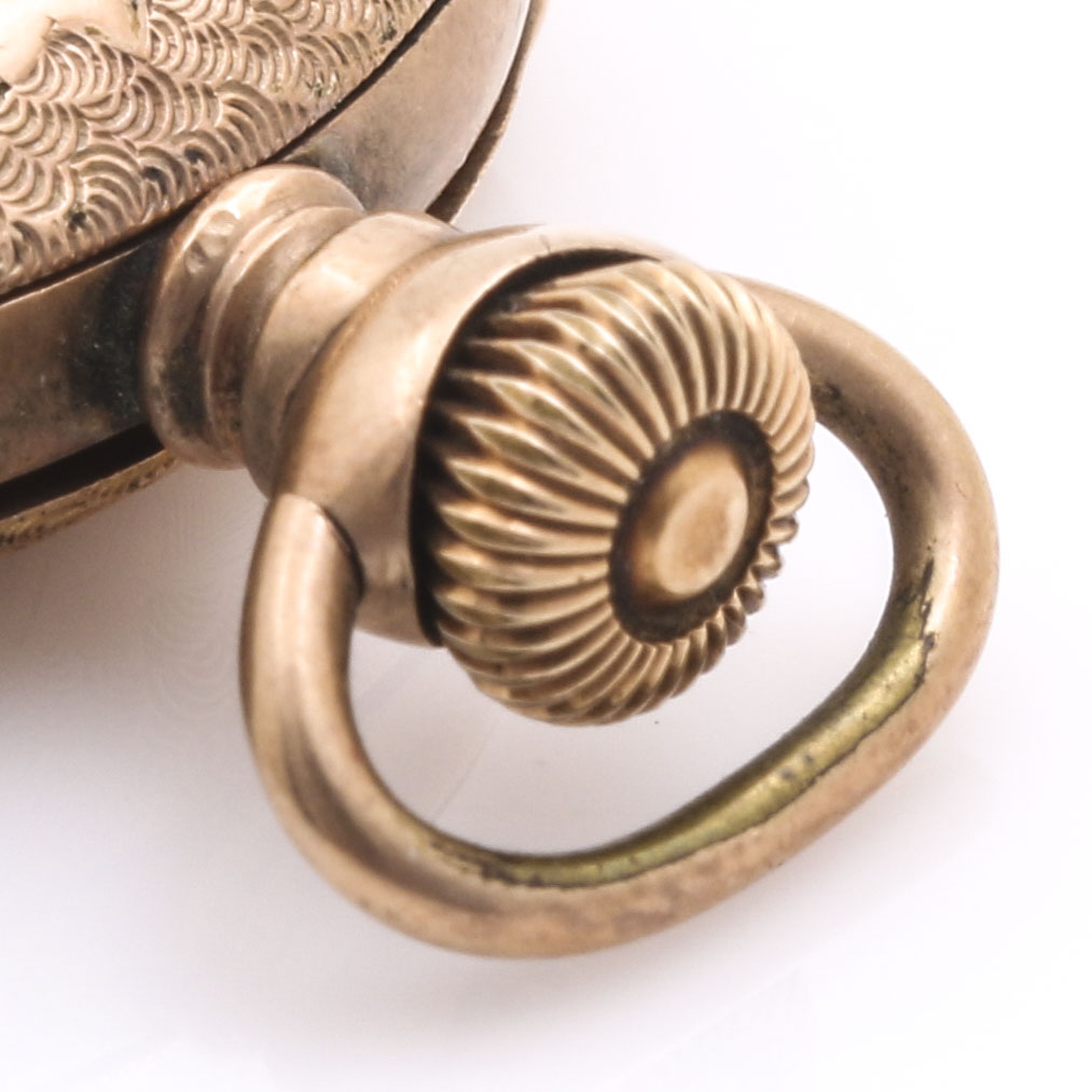 Elgin and Halcyon Gold Tone Pocket Watches