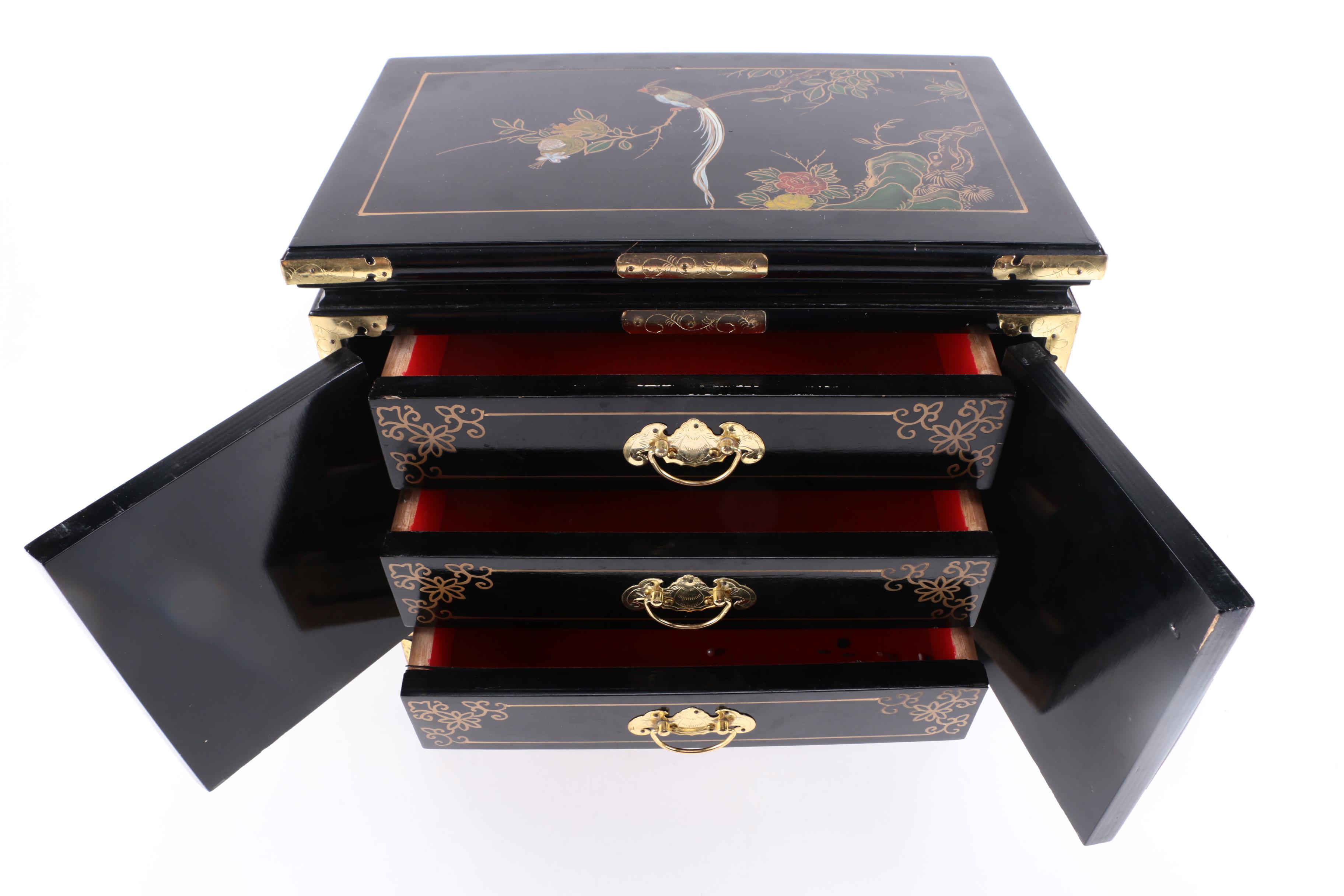 Chinoiserie Jewelry Chest