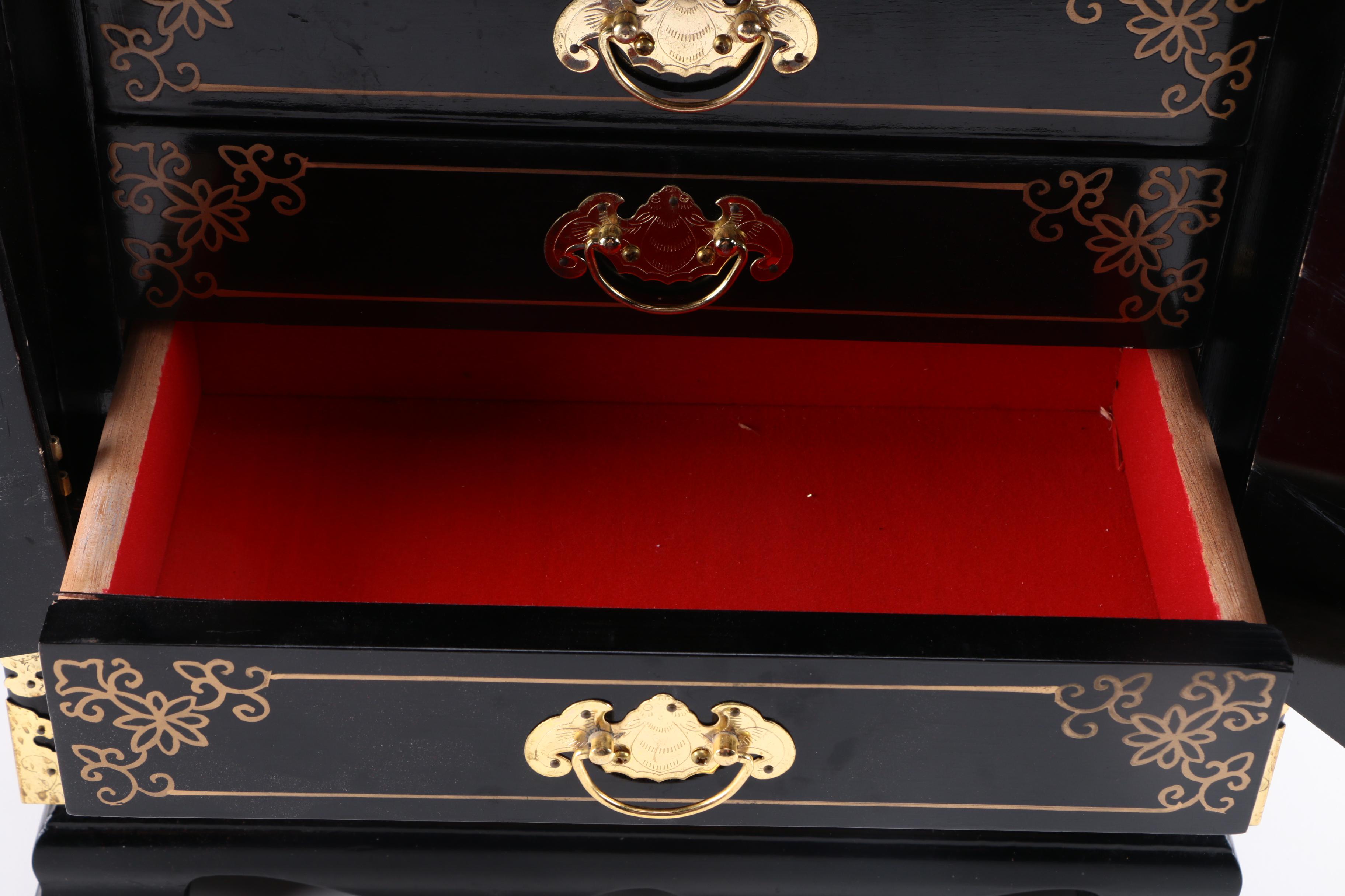Chinoiserie Jewelry Chest