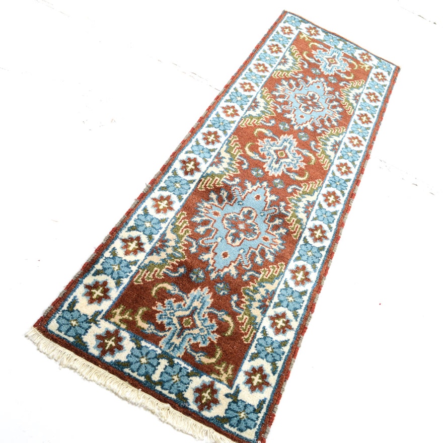 Hand Knotted Indo-Persian Tabriz Runner