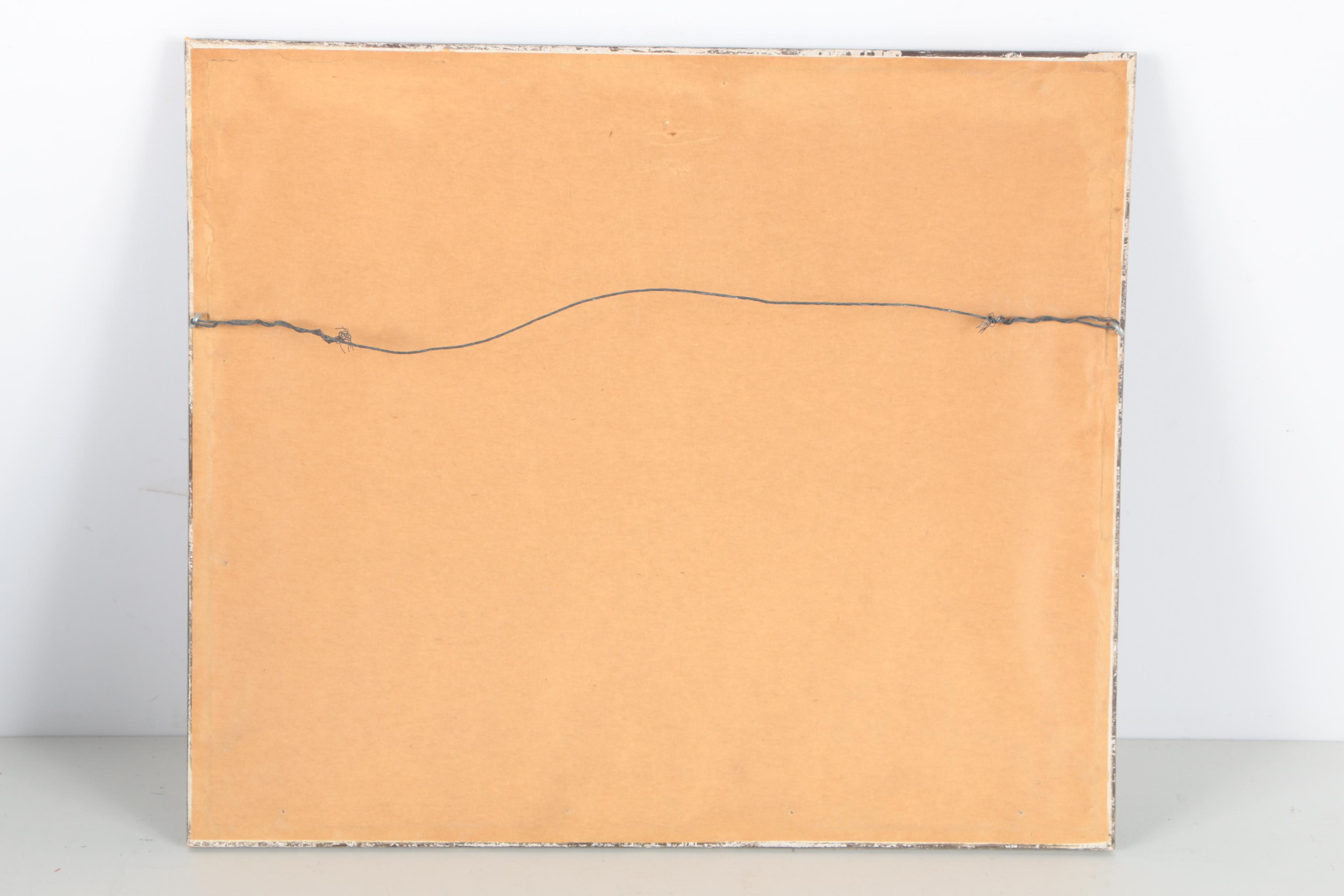 Aaron Sopher Mid Century Ink Wash Illustration "Ford's - Baltimore"