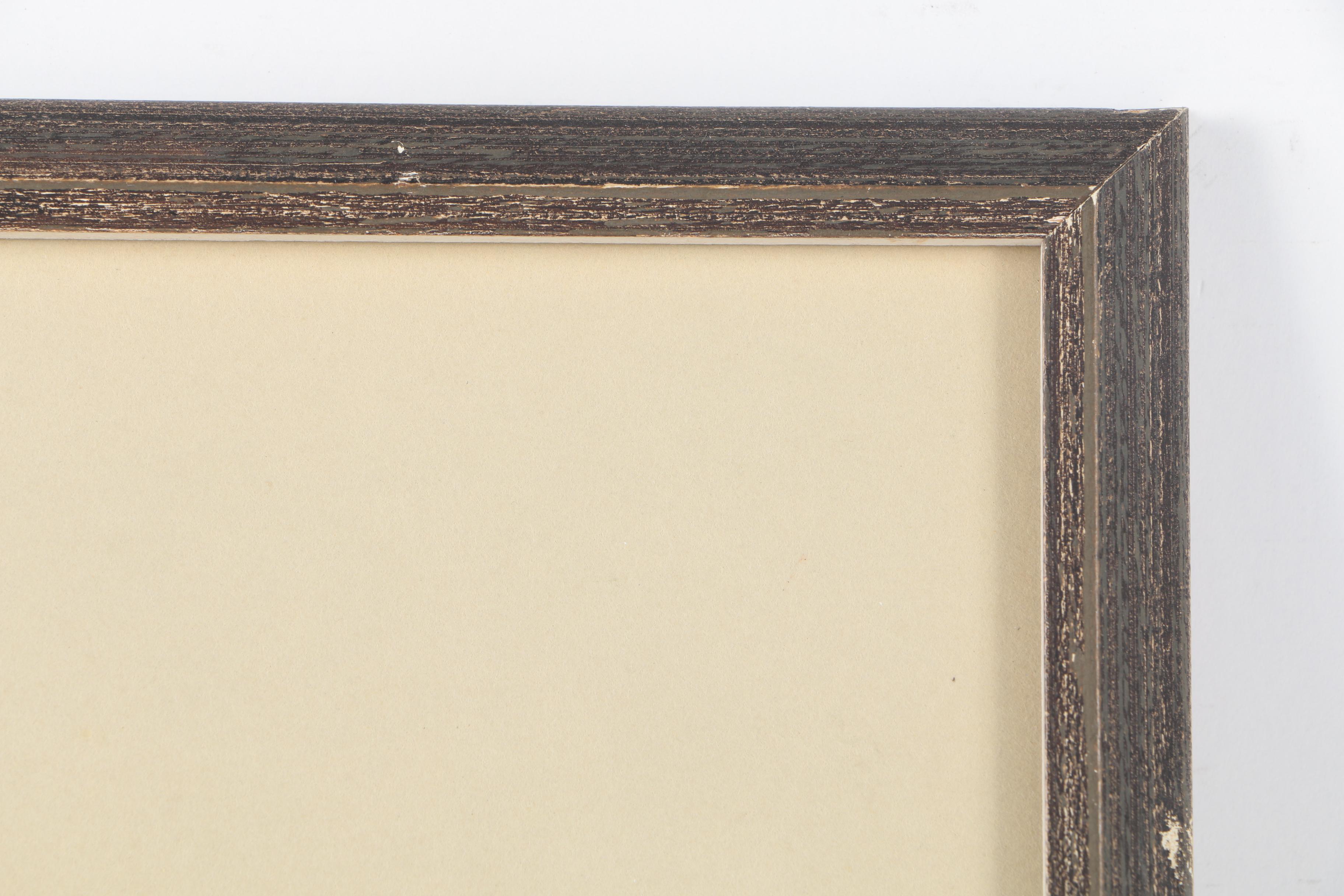 Aaron Sopher Mid Century Ink Wash Illustration "Ford's - Baltimore"