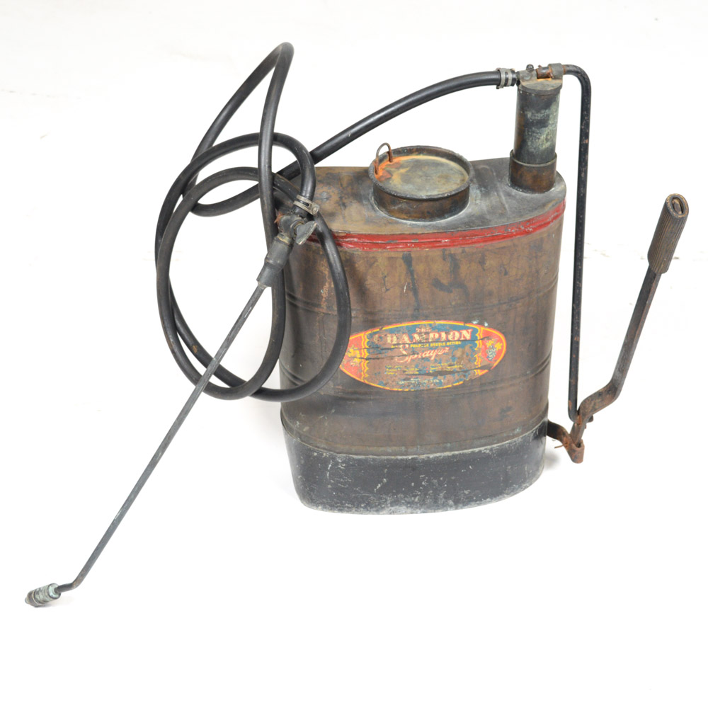 Vintage Champion Backpack Sprayer