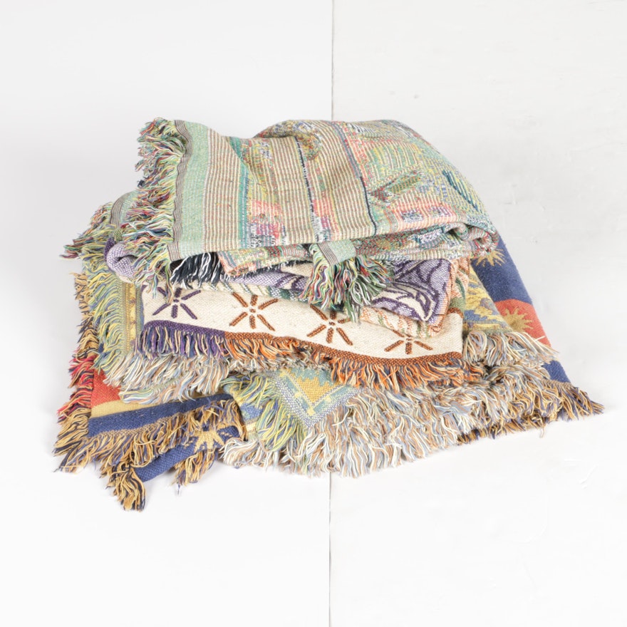 Collection of Woven Blankets