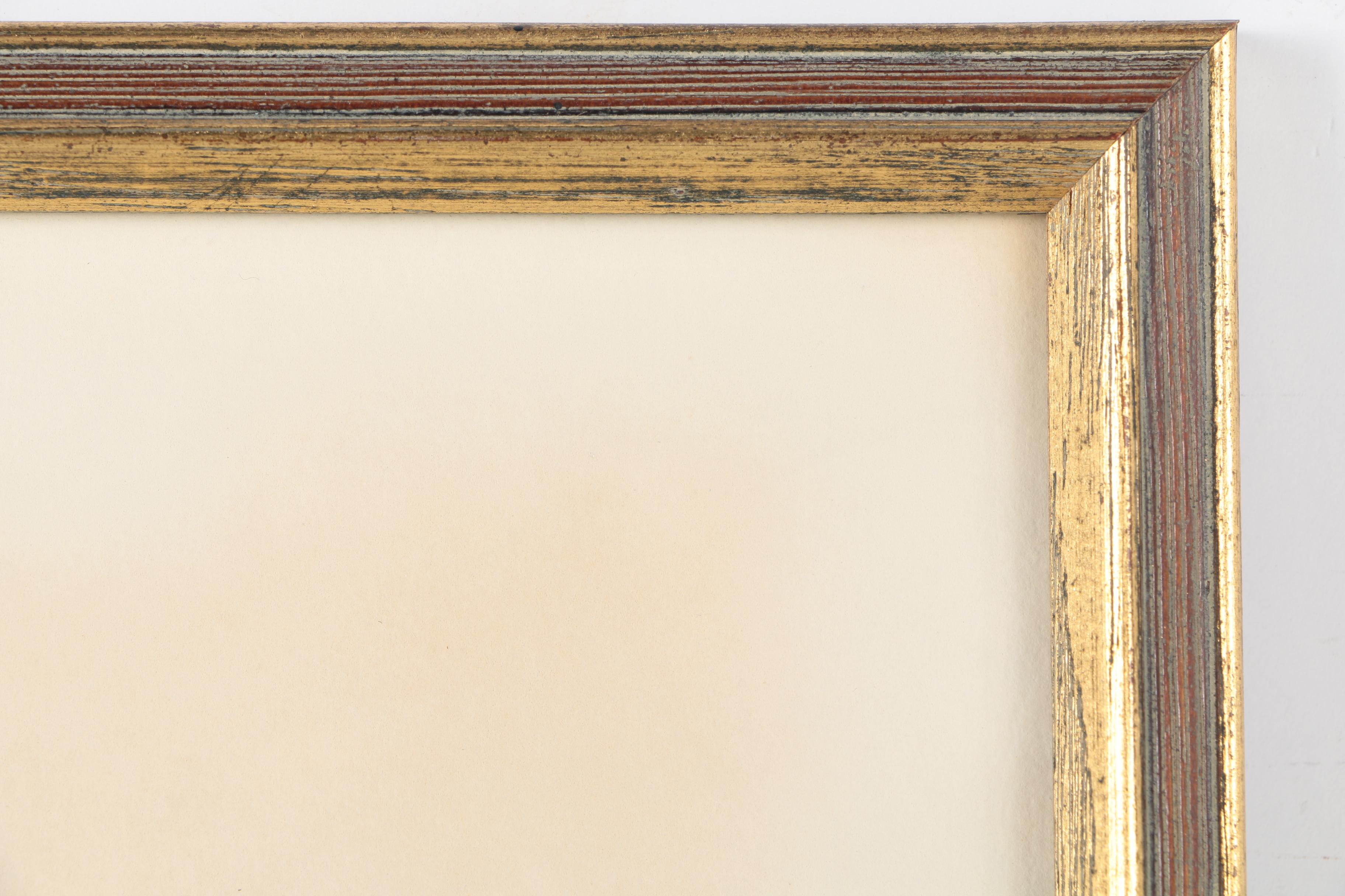 Aaron Sopher Mid-Century Ink Drawing on Paper