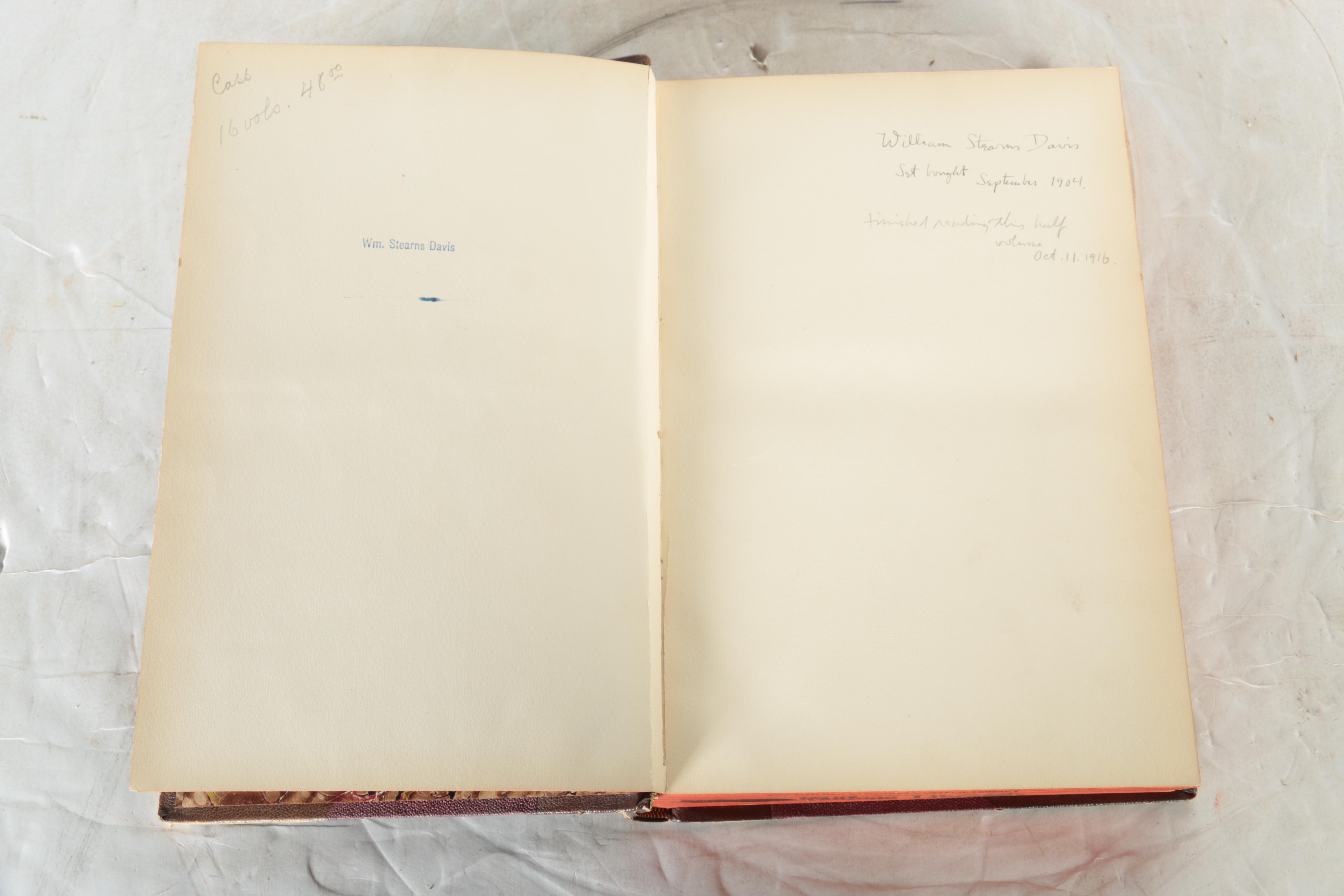 Early 1900s Sixteen Volumes of "History of Rome" by Victory Dury