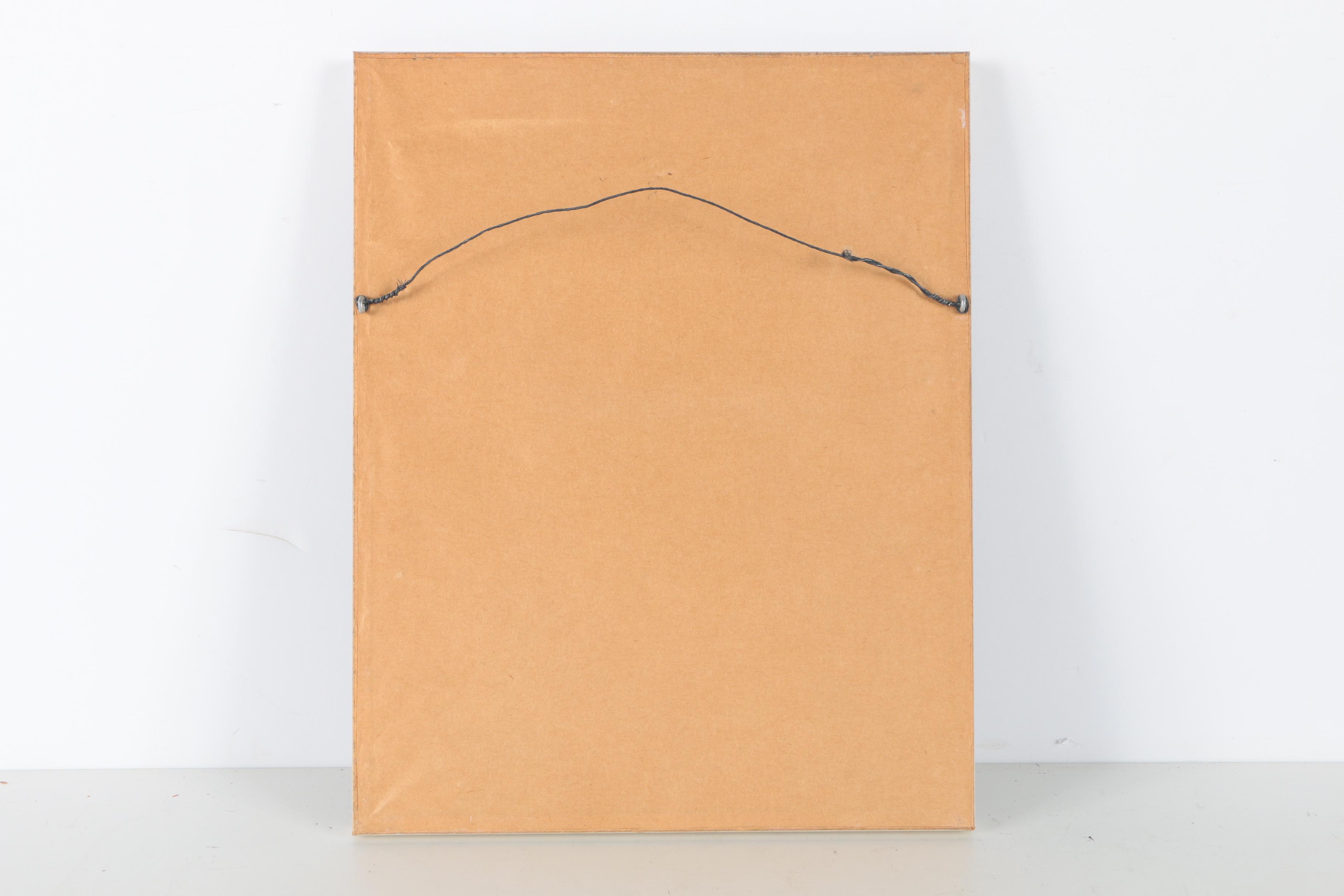 Aaron Sopher Mid Century Ink Wash Portraits "For Susan"