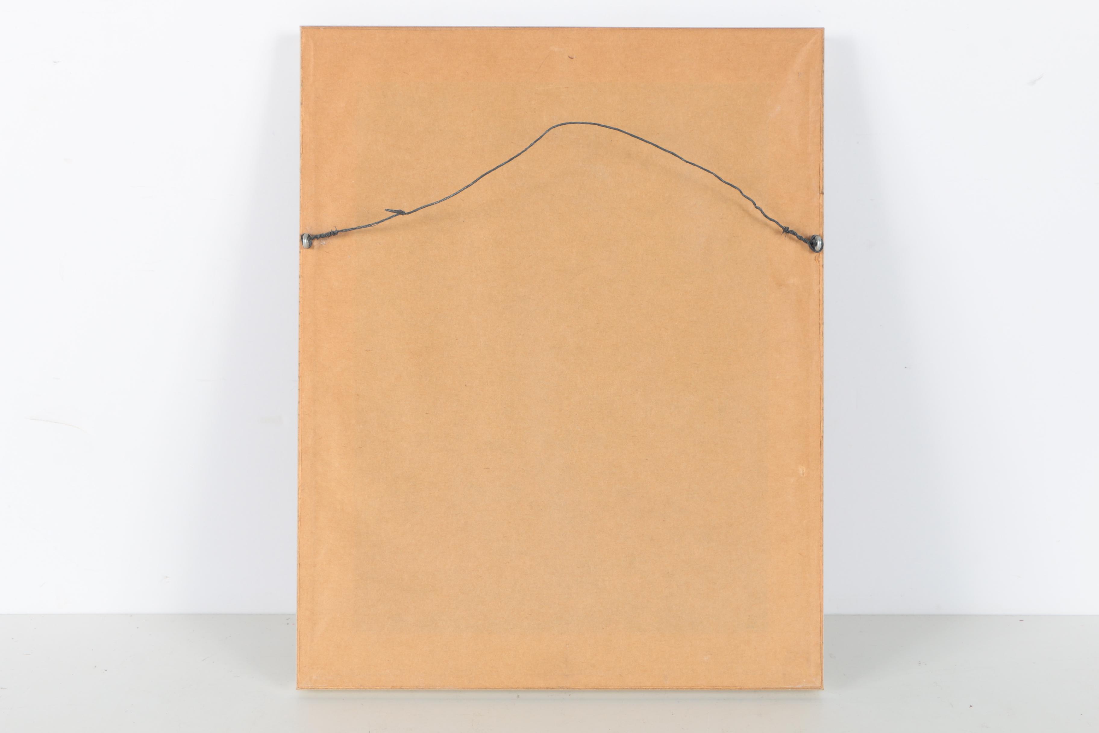 Aaron Sopher Mid Century Ink Wash Portraits "For Susan"