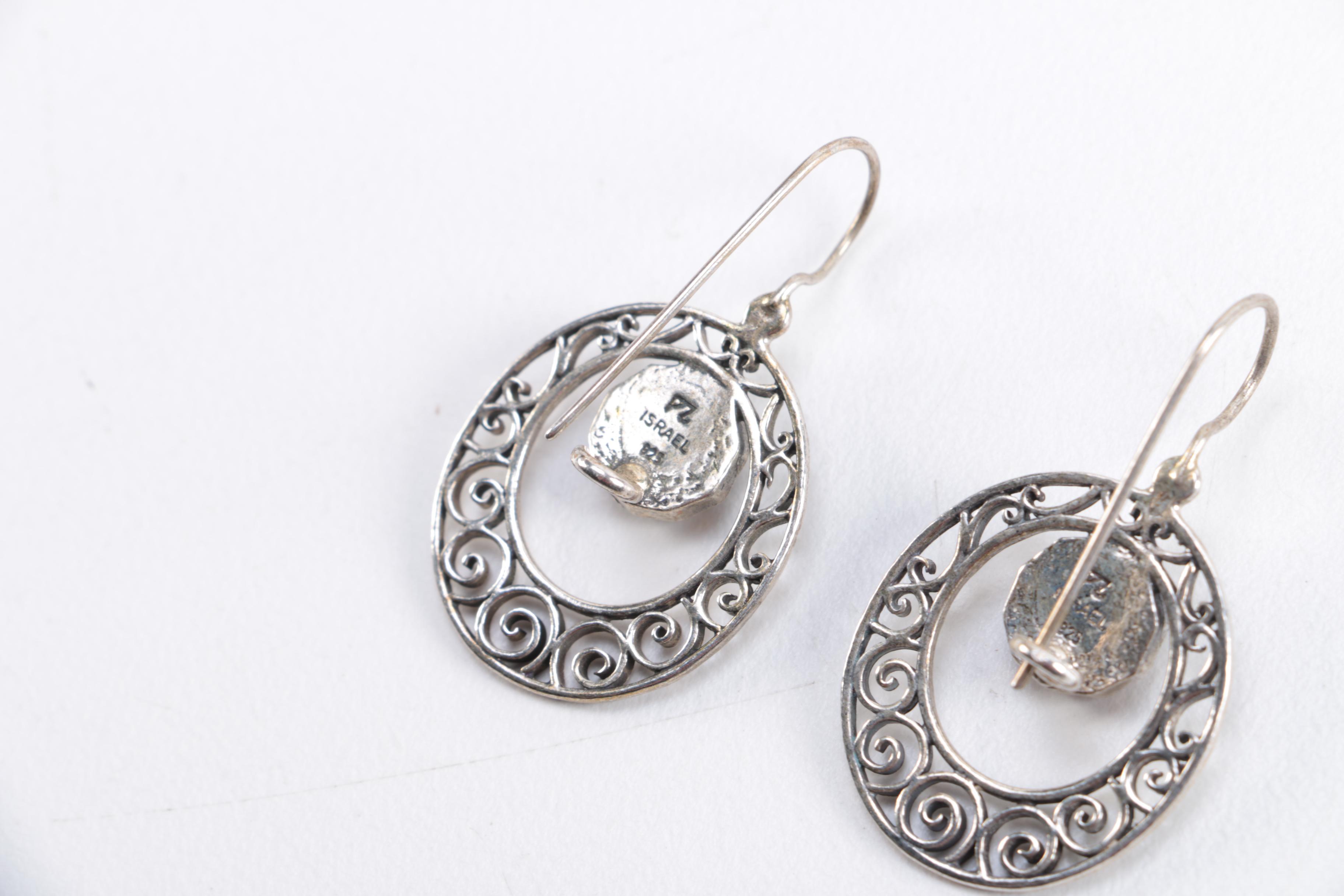 Sterling Silver Jewelry Including Diamonds