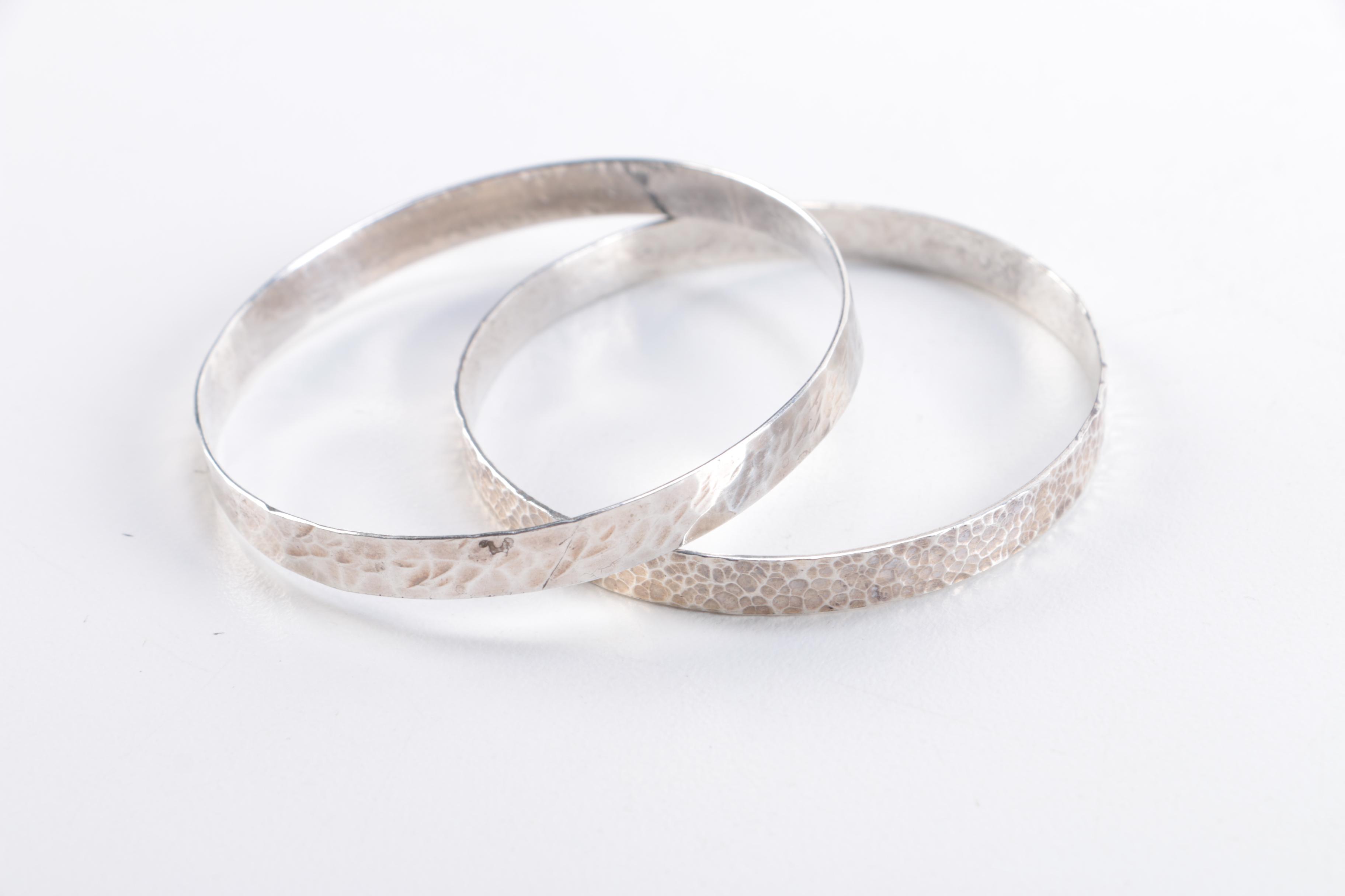 Sterling Silver Jewelry Including Diamonds