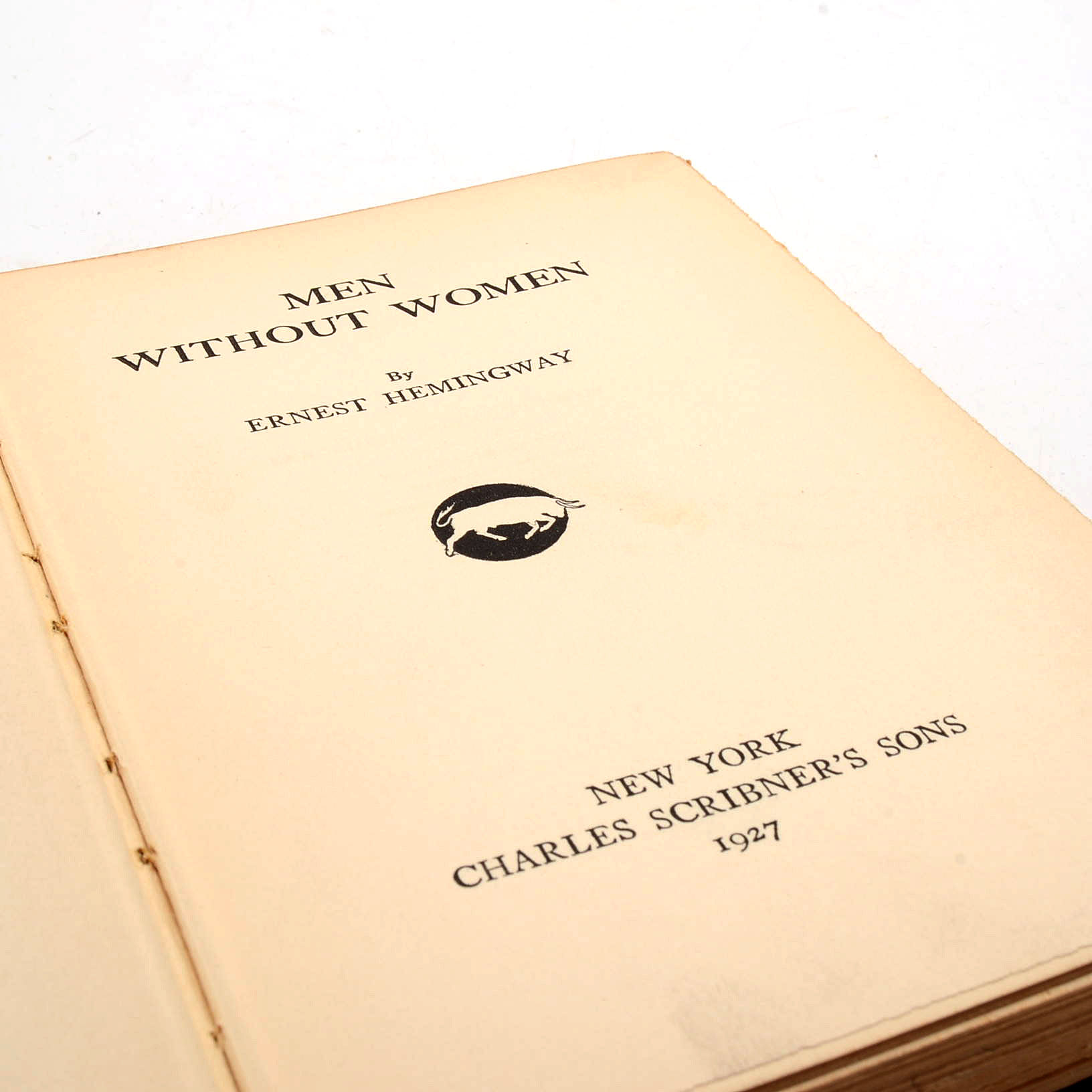 1927 "Men Without Women" by Ernest Hemingway