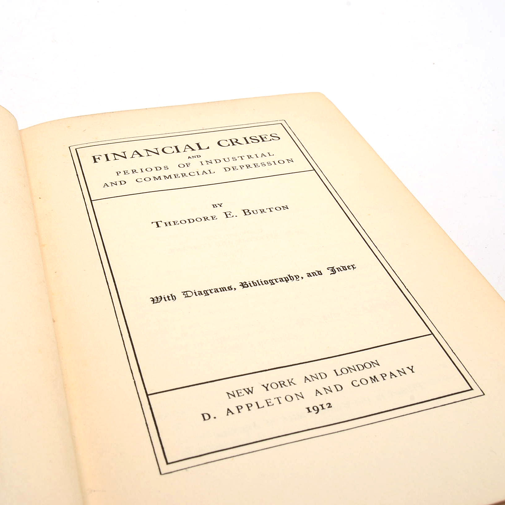 Two Early 20th Century Books on Economics