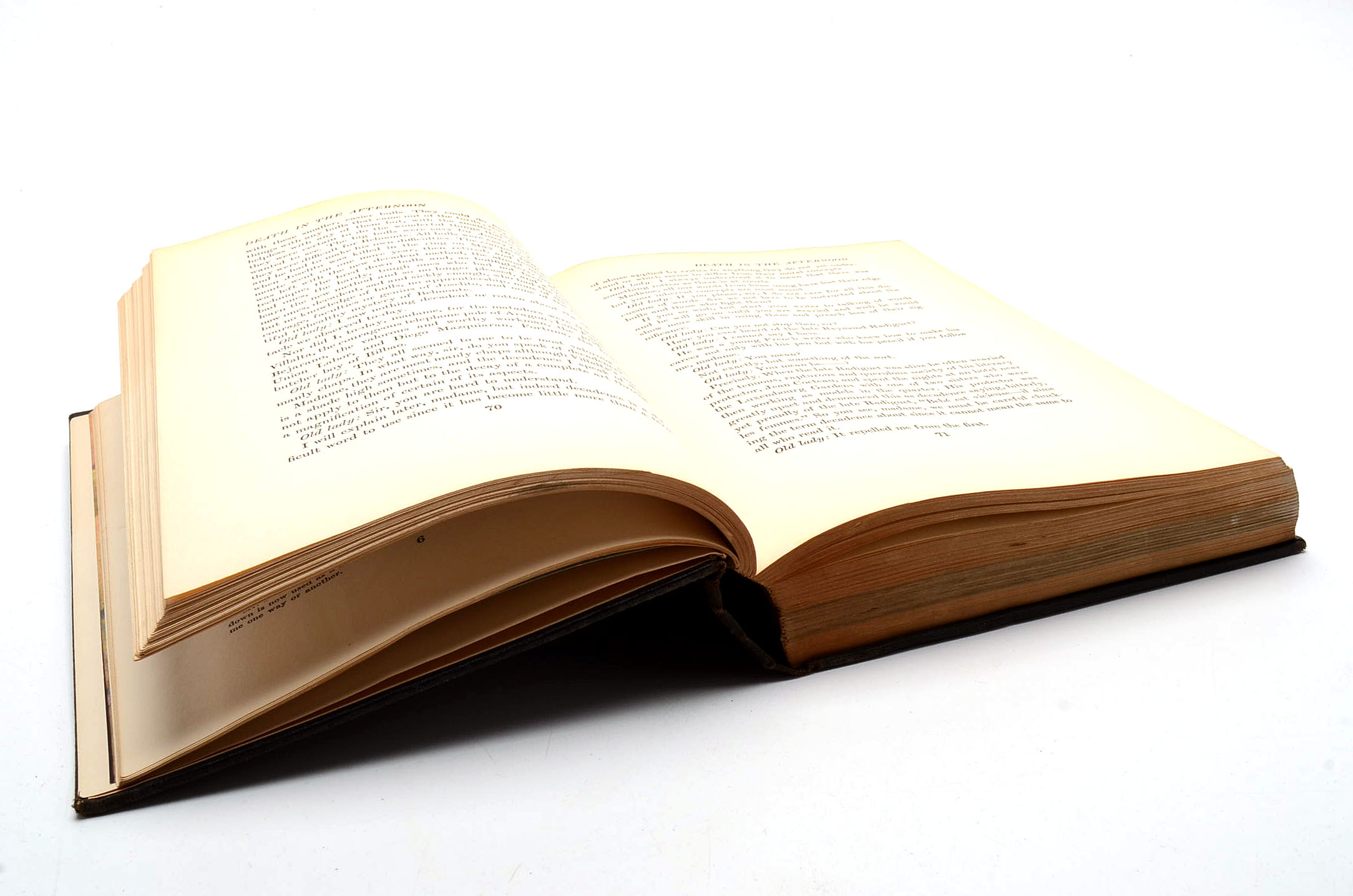 1932 "Death in the Afternoon" by Ernest Hemingway