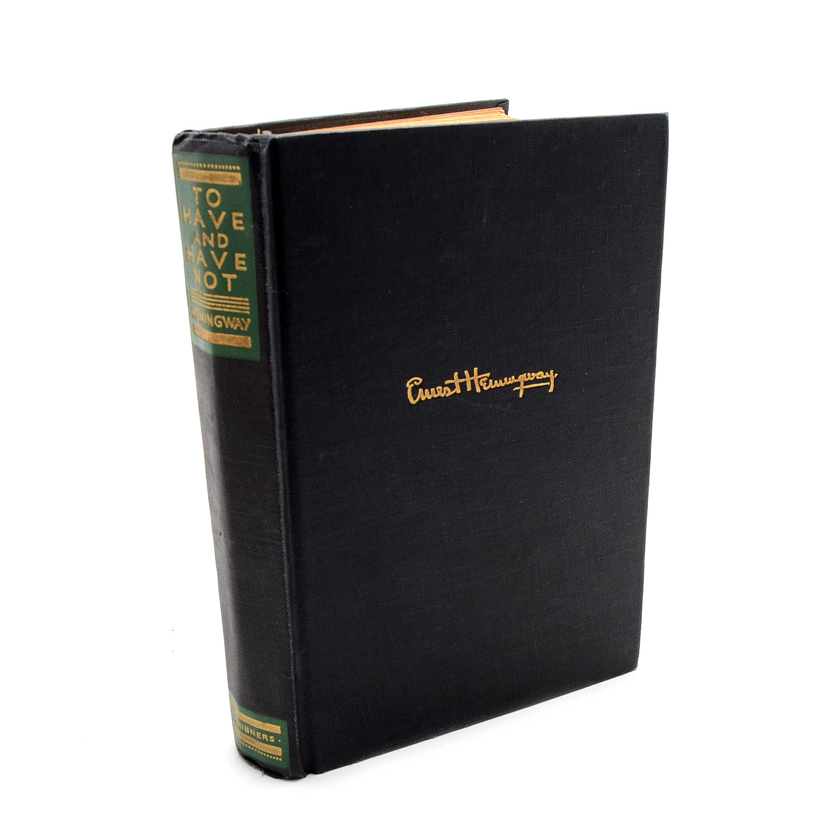 1937 "To Have and Have Not" by Ernest Hemingway