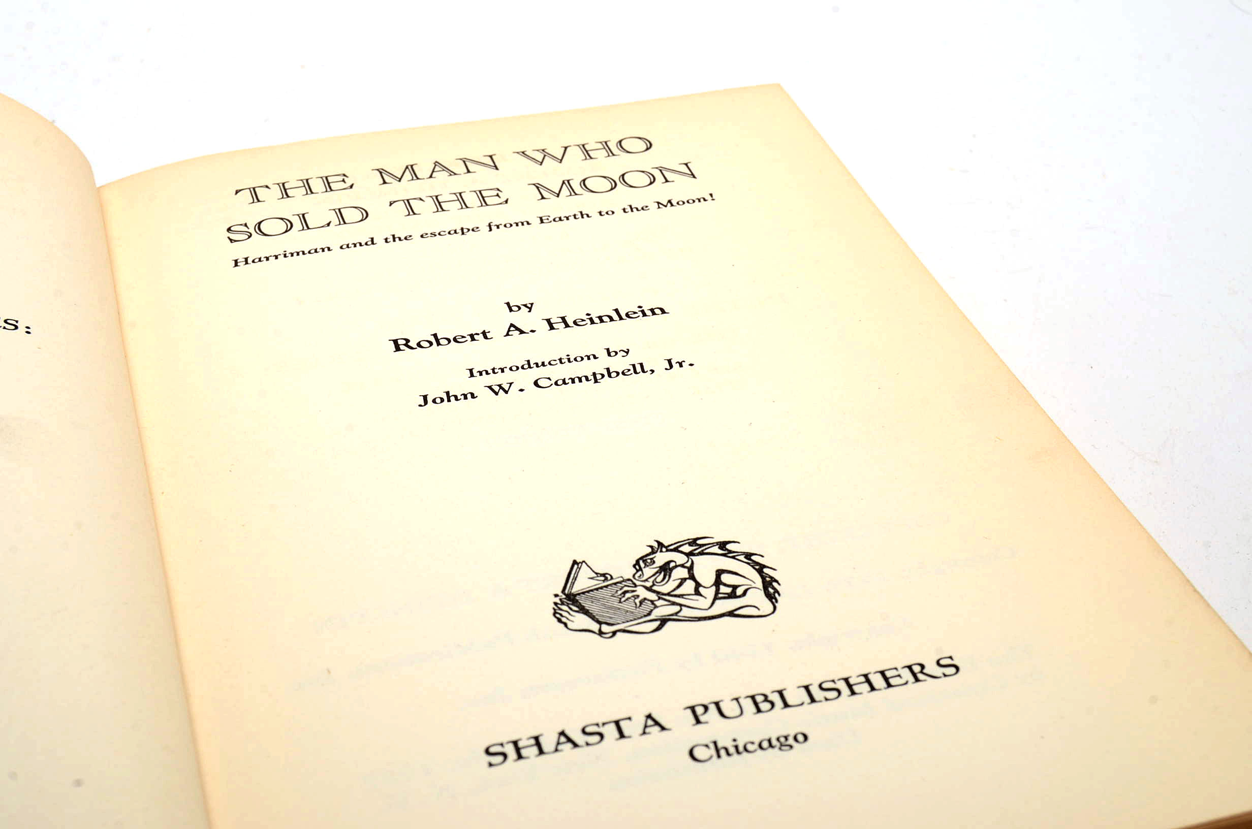 "The Man Who Sold the Moon" First Edition