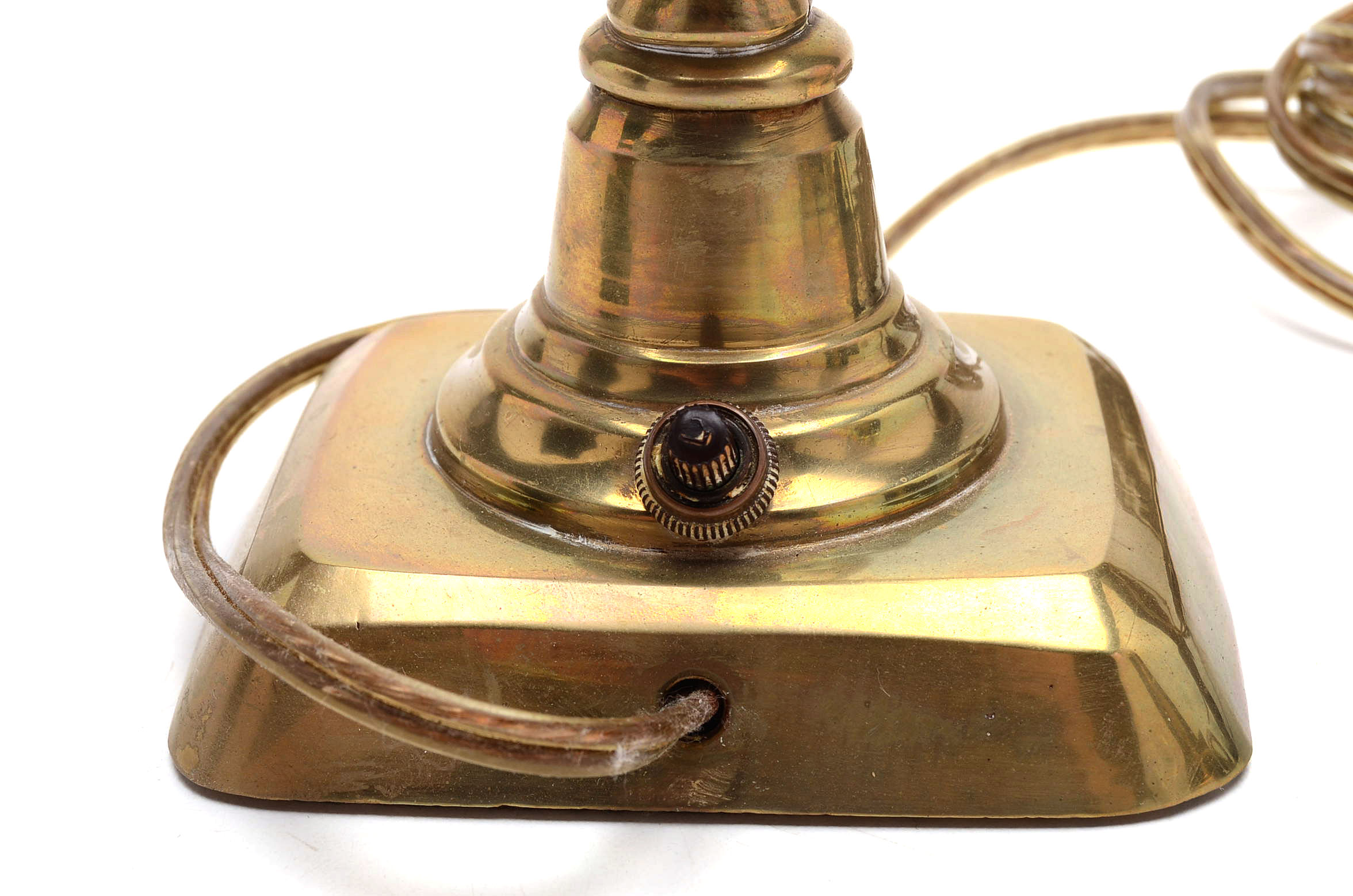 Pair of Brass Table Lamps