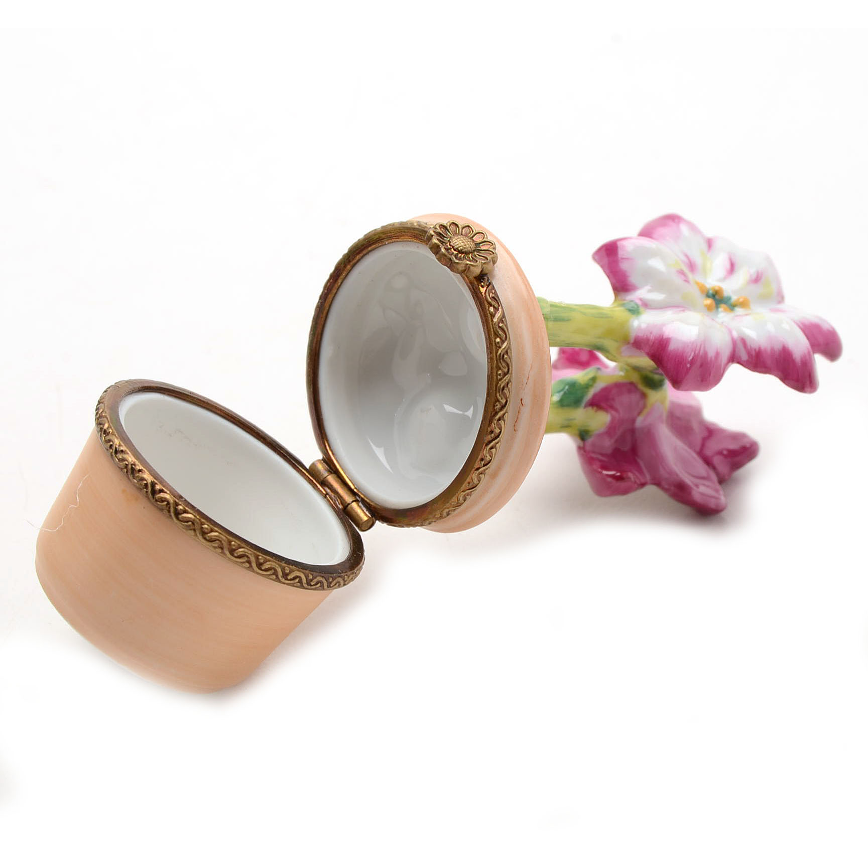 Limoges Porcelain Trinket Boxes