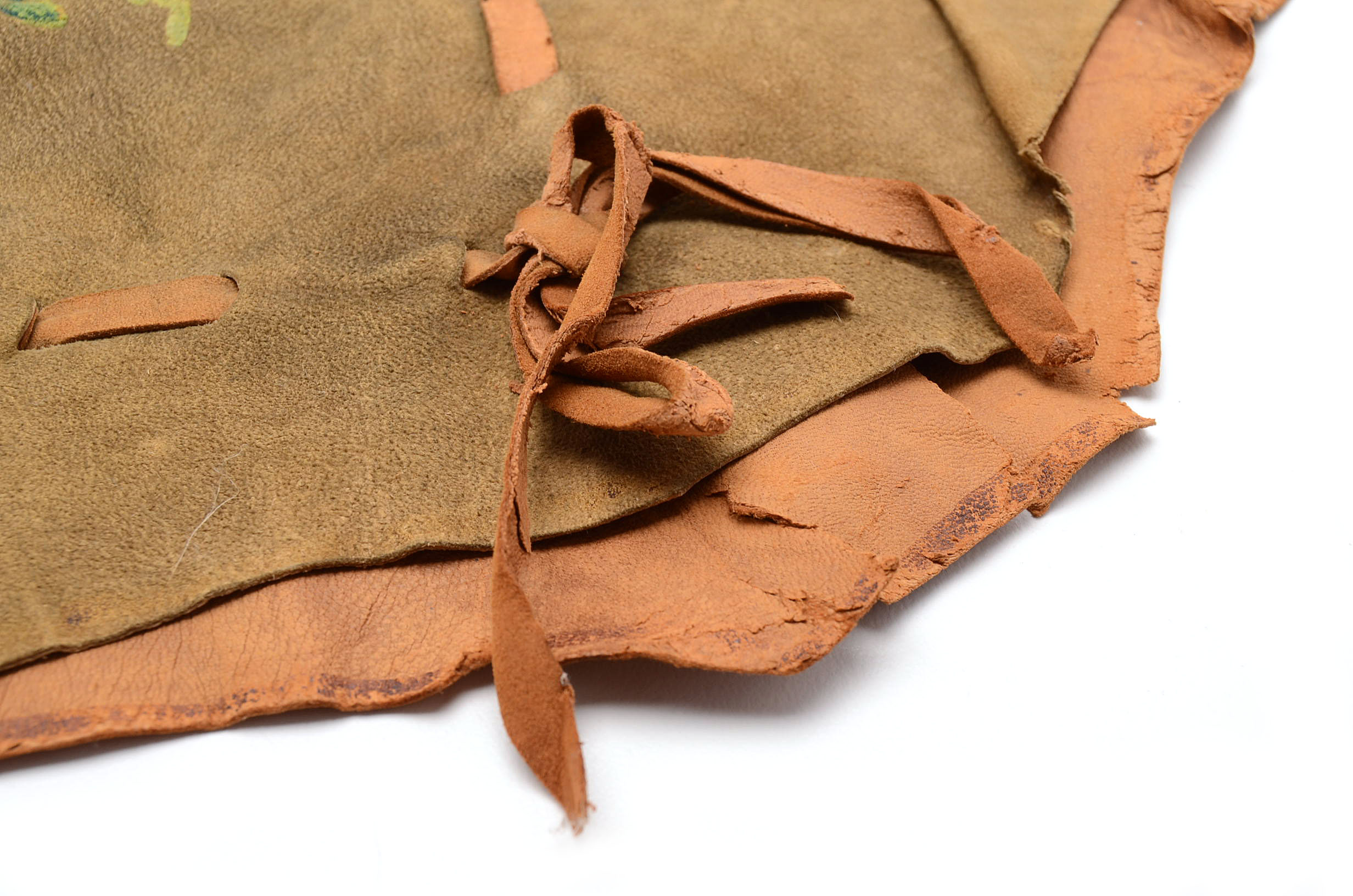 Vintage "California" Leather Artwork