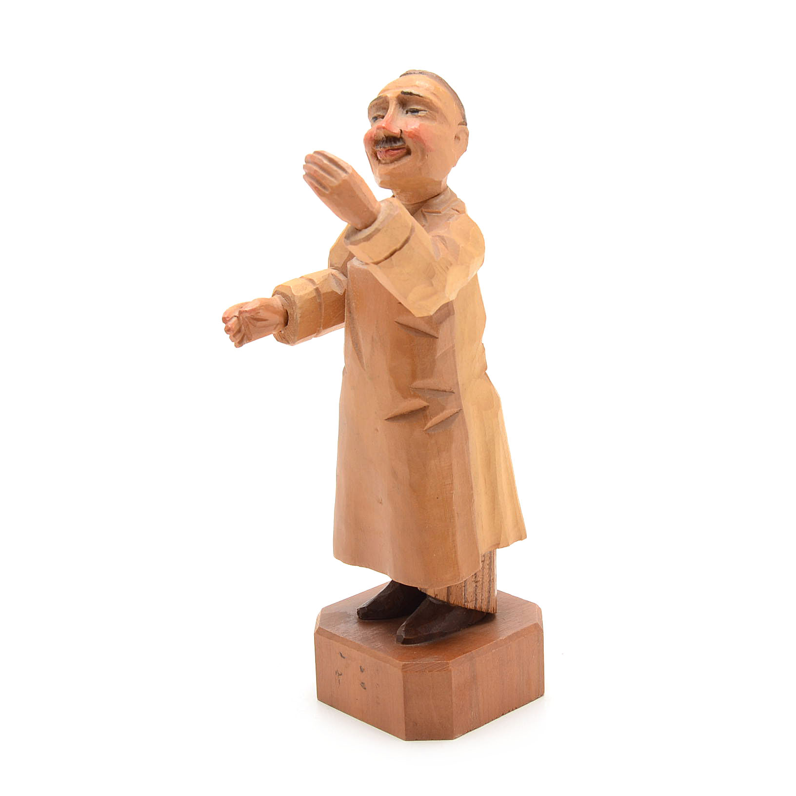 Anri Carved Wooden Doctor Figurines