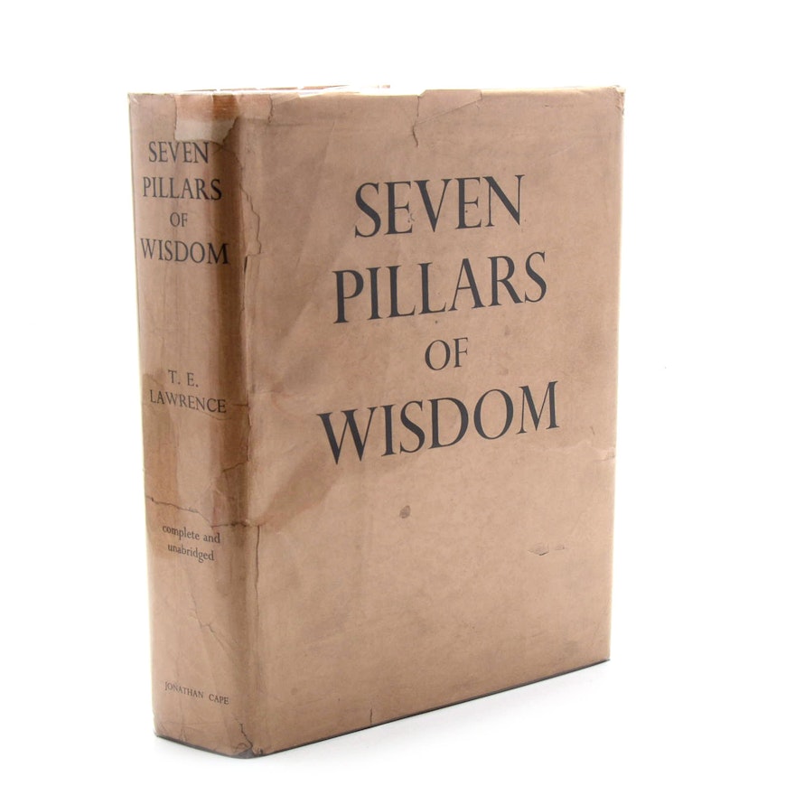 First Trade Edition "Seven Pillars of Wisdom" by T.E. Lawrence