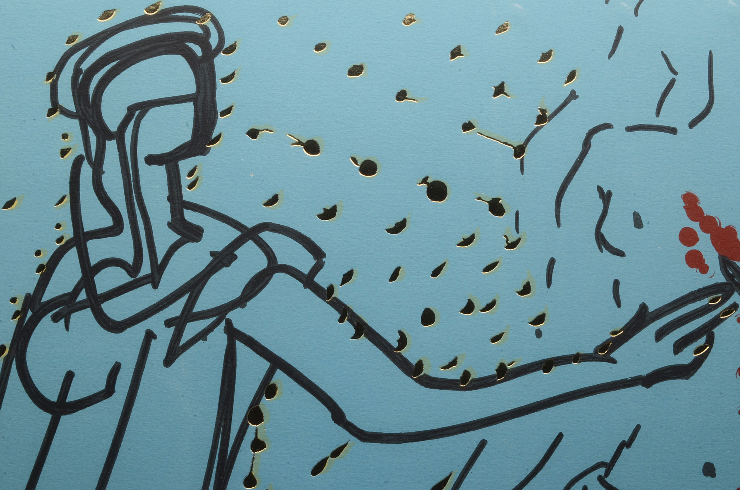 Salvador Dalí Original Lithograph "Thomas" from "The Twelve Apostles"