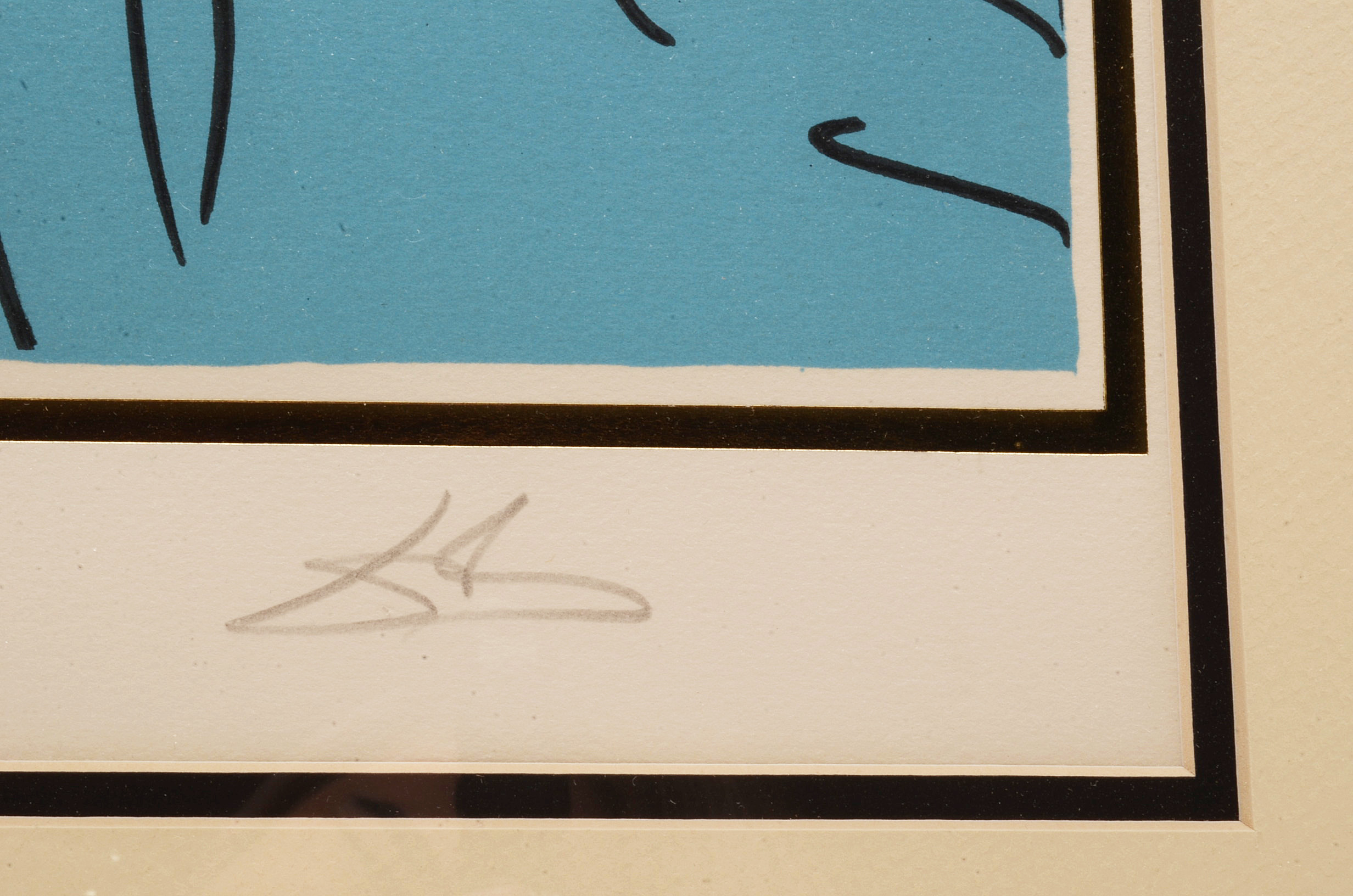 Salvador Dalí Original Lithograph "Thomas" from "The Twelve Apostles"