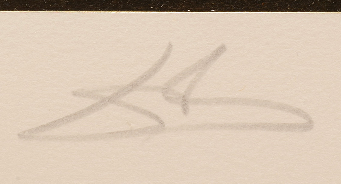 Salvador Dalí Original Lithograph "Thomas" from "The Twelve Apostles"