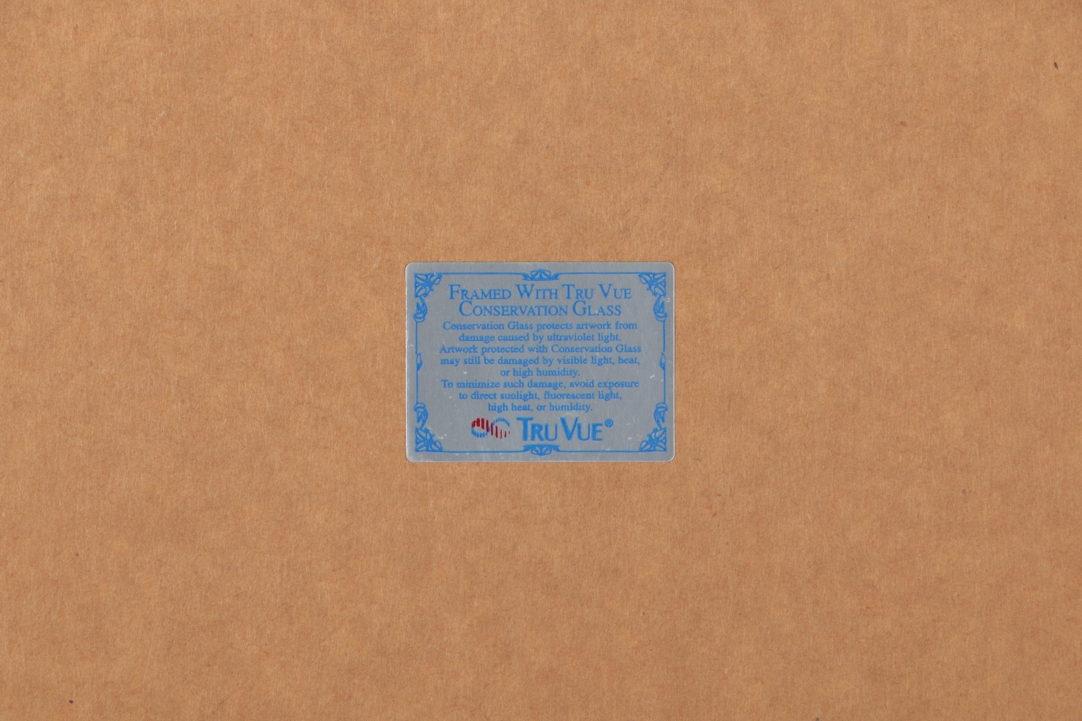 Pair of Framed Antique Lithographs After Drawings by Felix Octavius Carr Darley