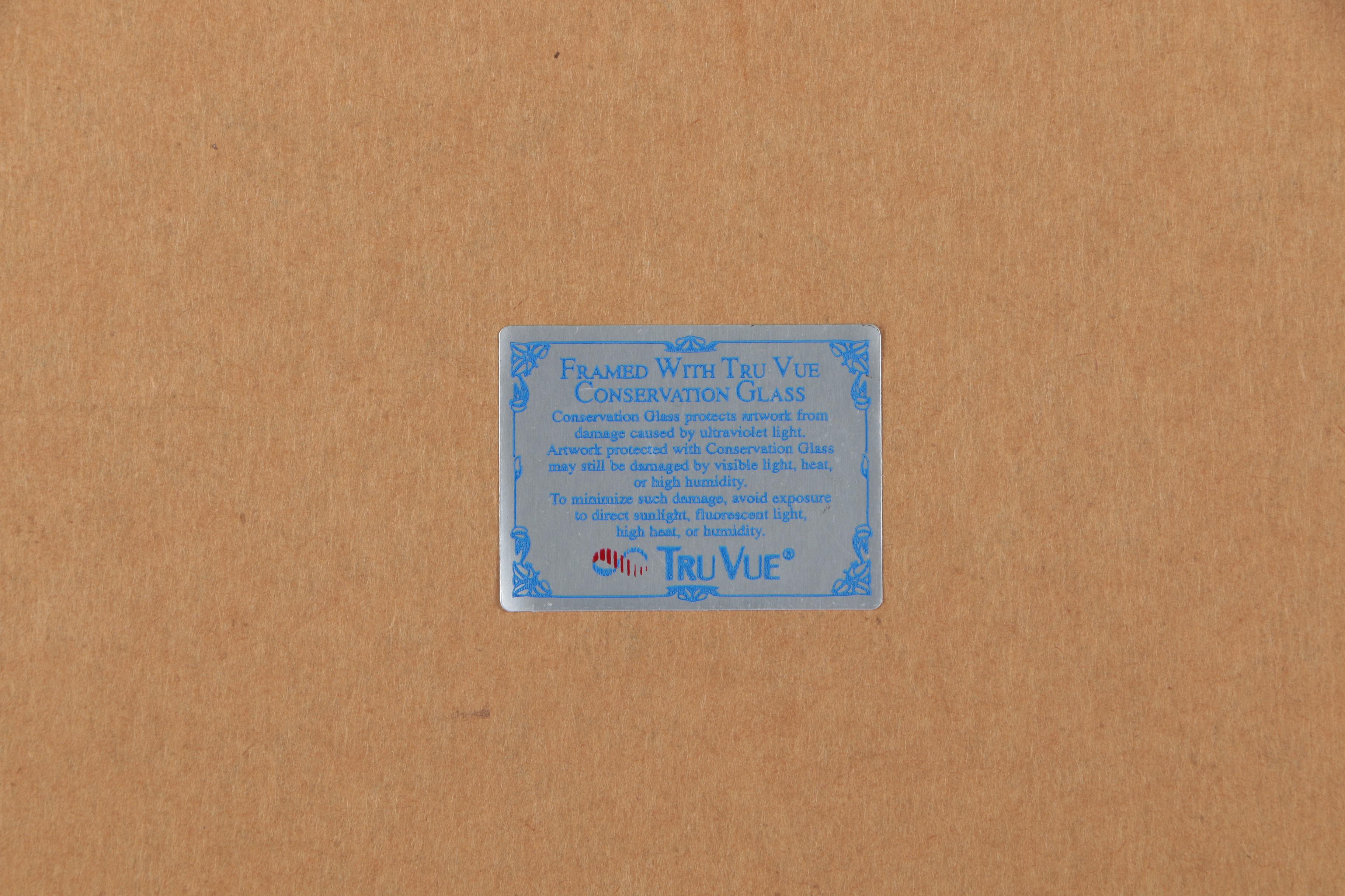 Pair of Framed Antique Lithographs After Drawings by Felix Octavius Carr Darley