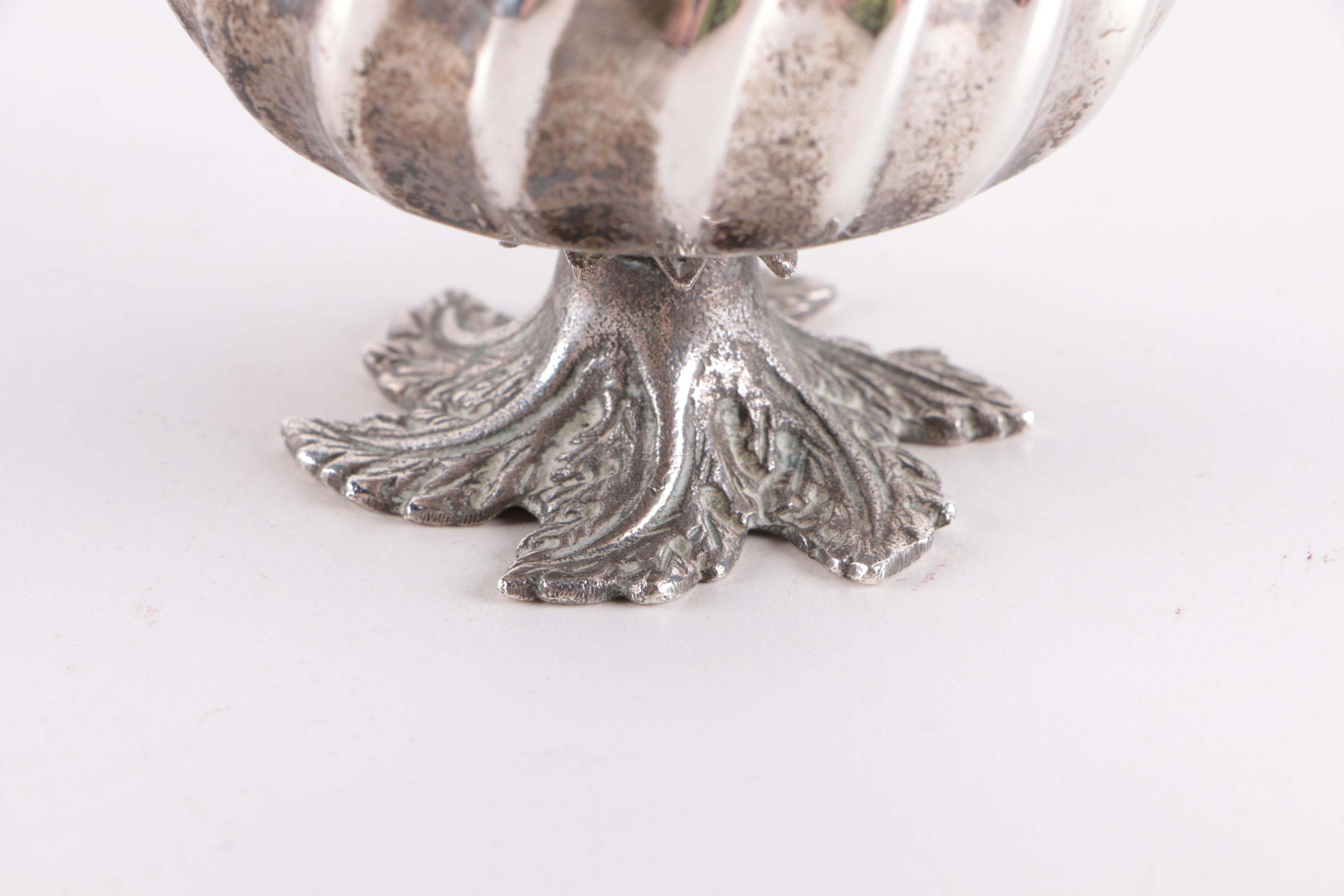 Turkish Balci Coin Silver Rose Water and Oil Dispensers