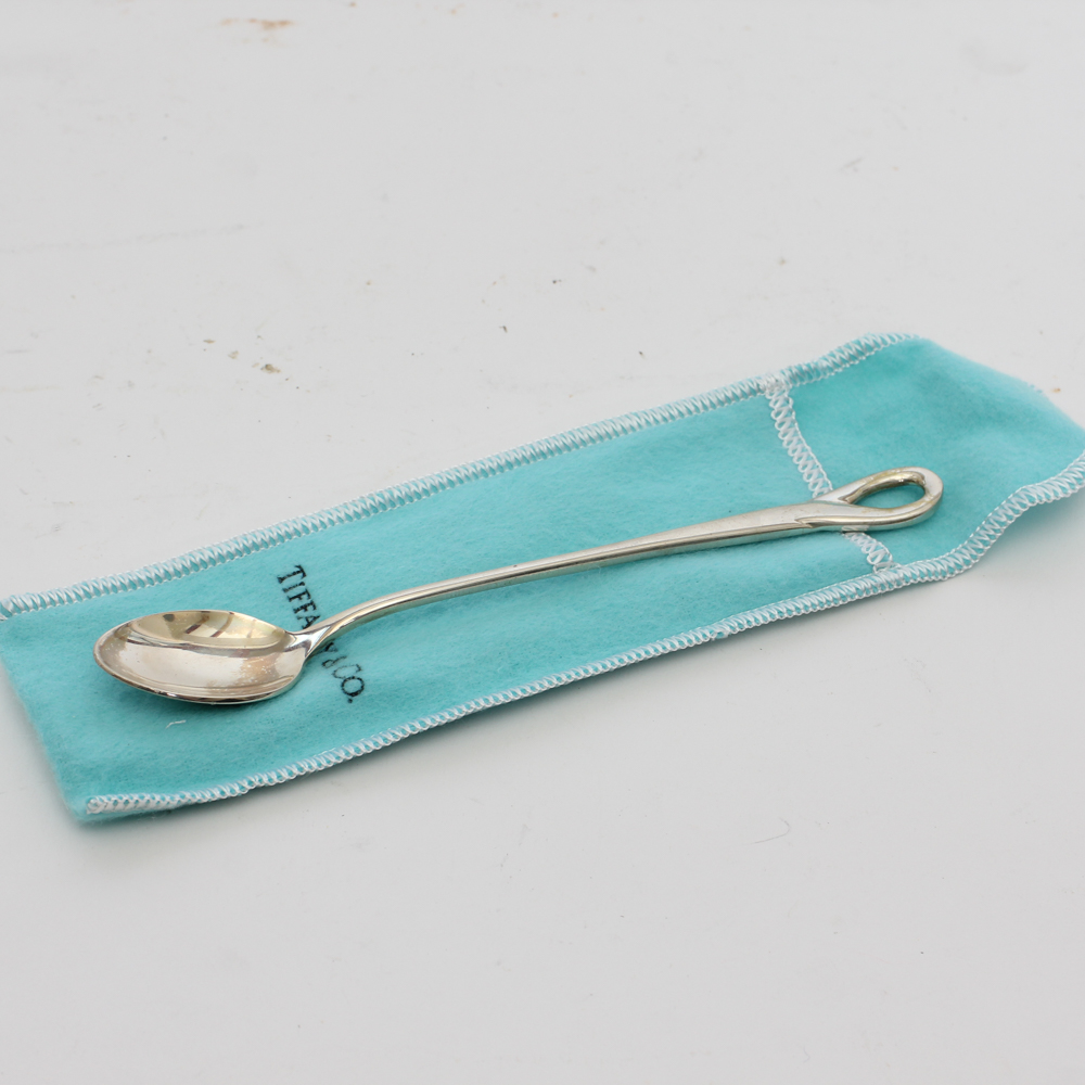Elsa Peretti for Tiffany & Co. Padova Sterling Silver Baby Feeding  Spoon