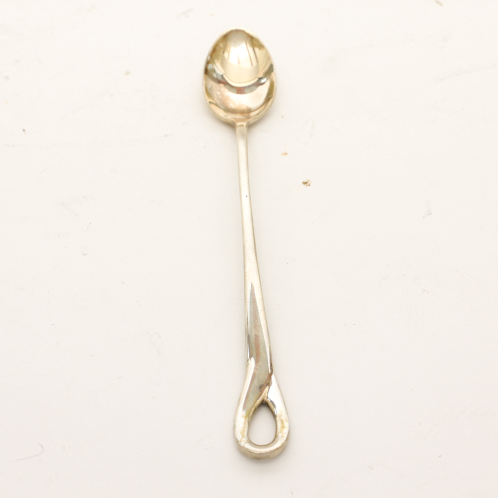 Elsa Peretti for Tiffany & Co. Padova Sterling Silver Baby Feeding  Spoon