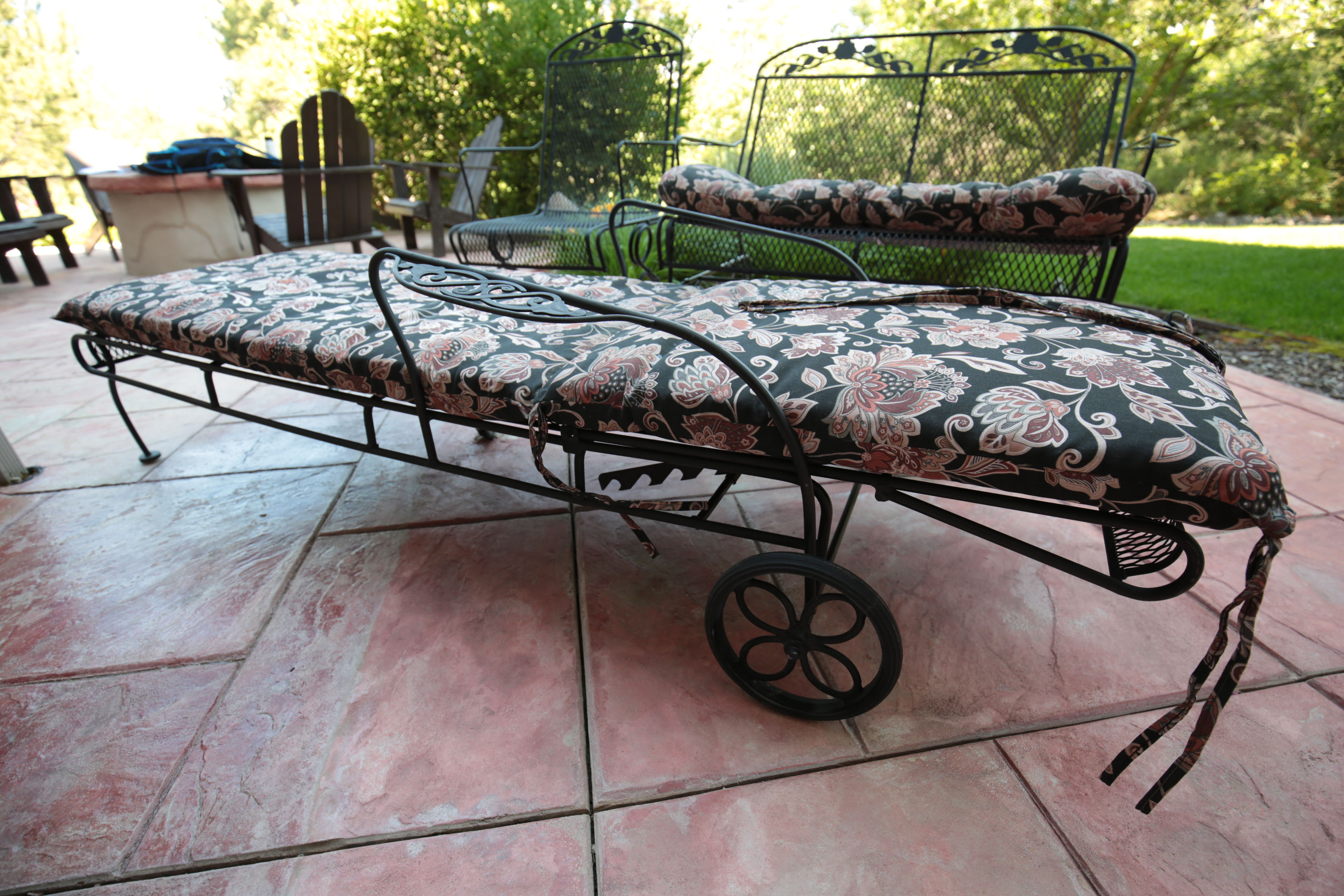 Metal Patio Furniture Set