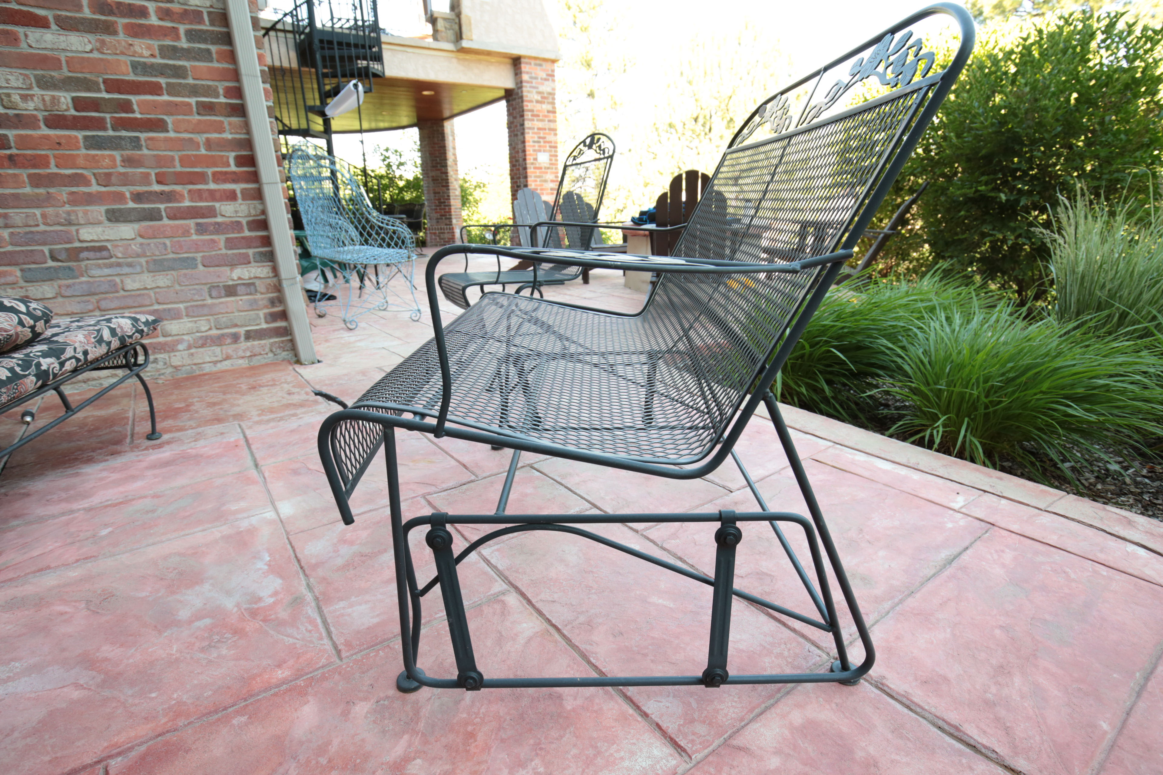 Metal Patio Furniture Set