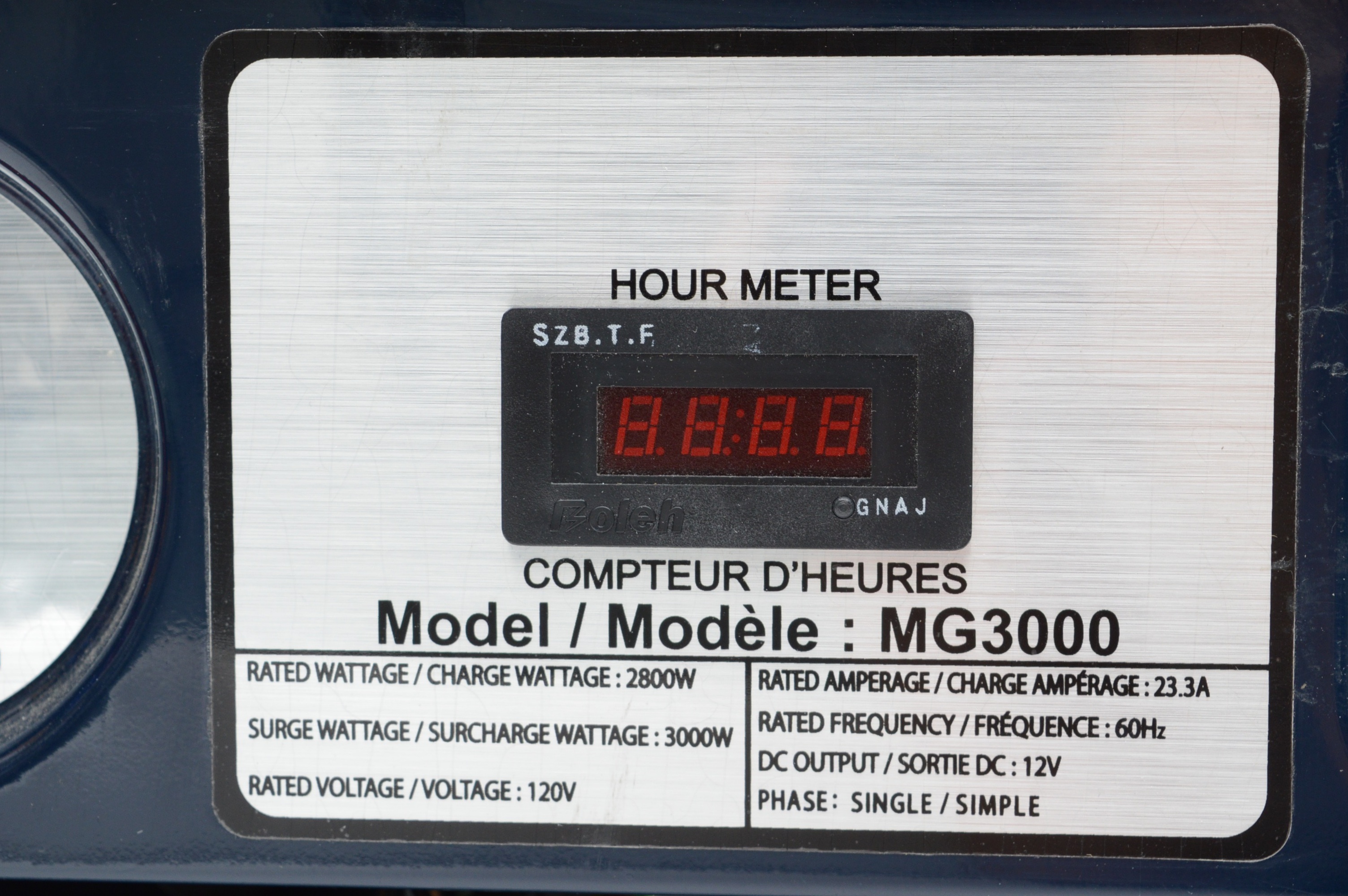 3 PLUS MG 3000 Generator